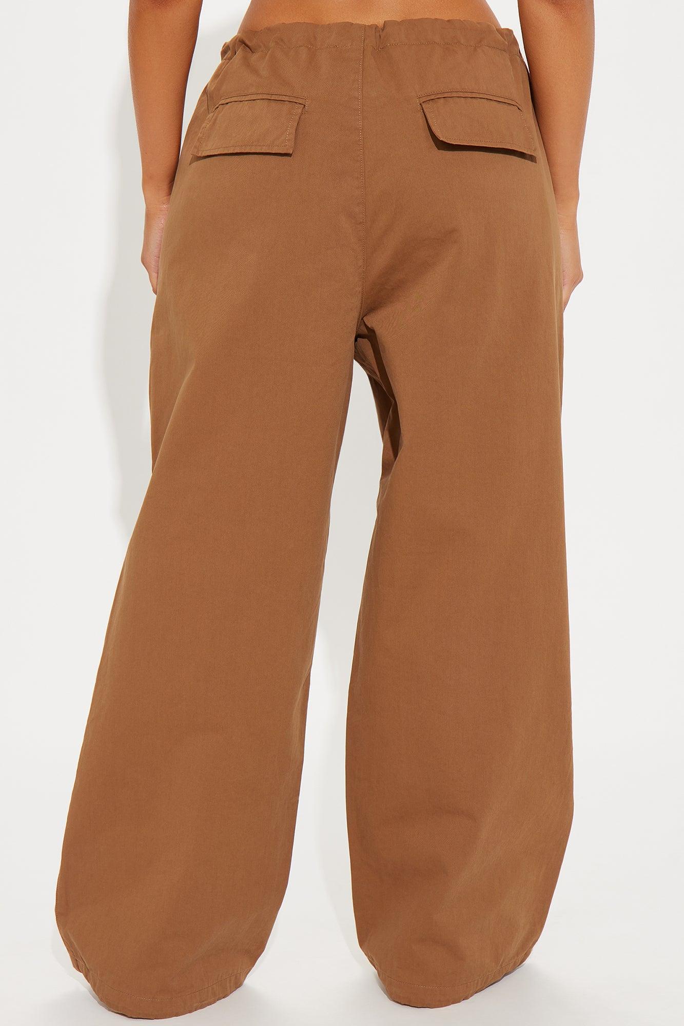 Take It From Here Wide Leg Jogger - Mocha Product Image