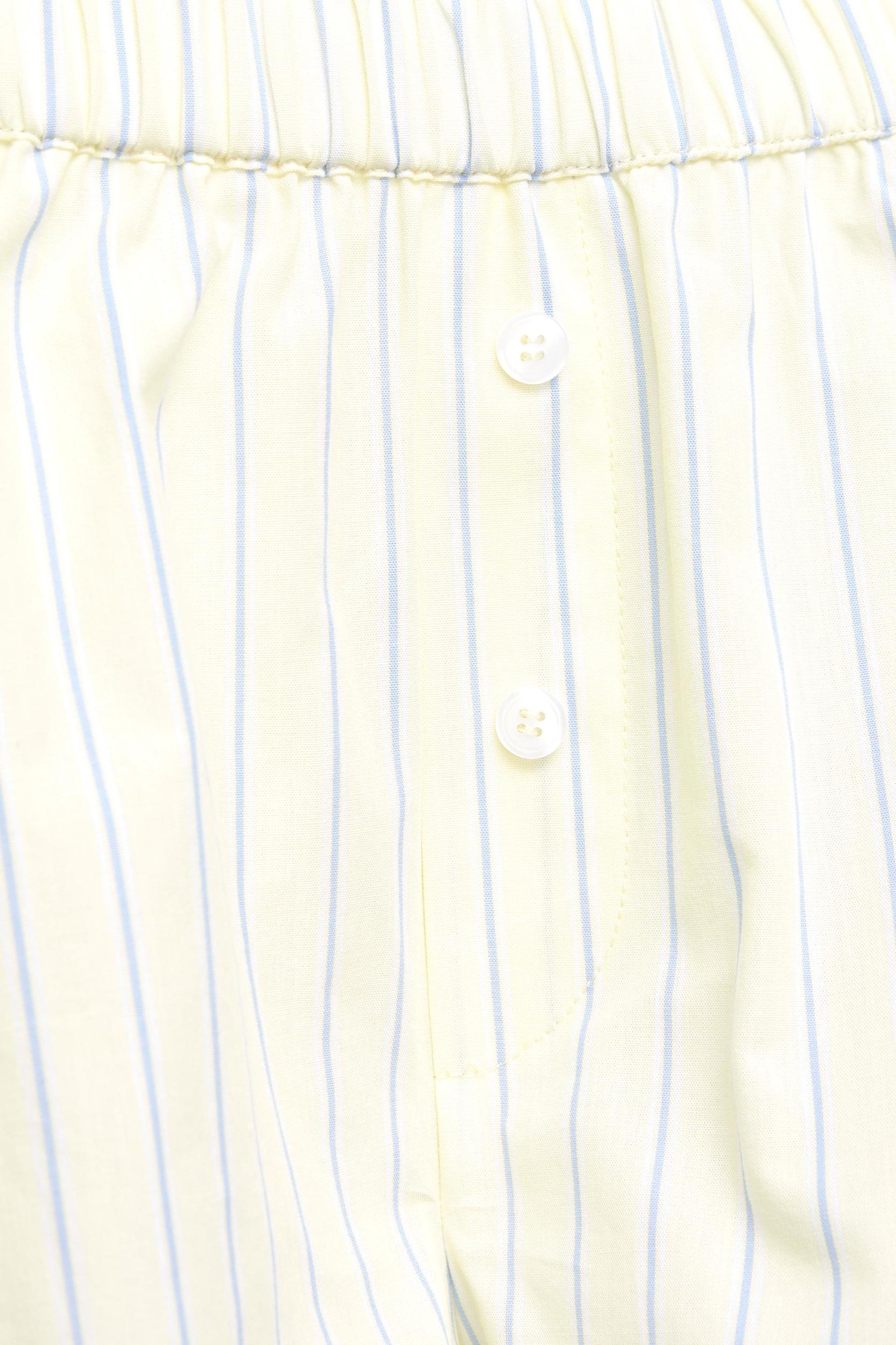 Striped pajama shorts Product Image