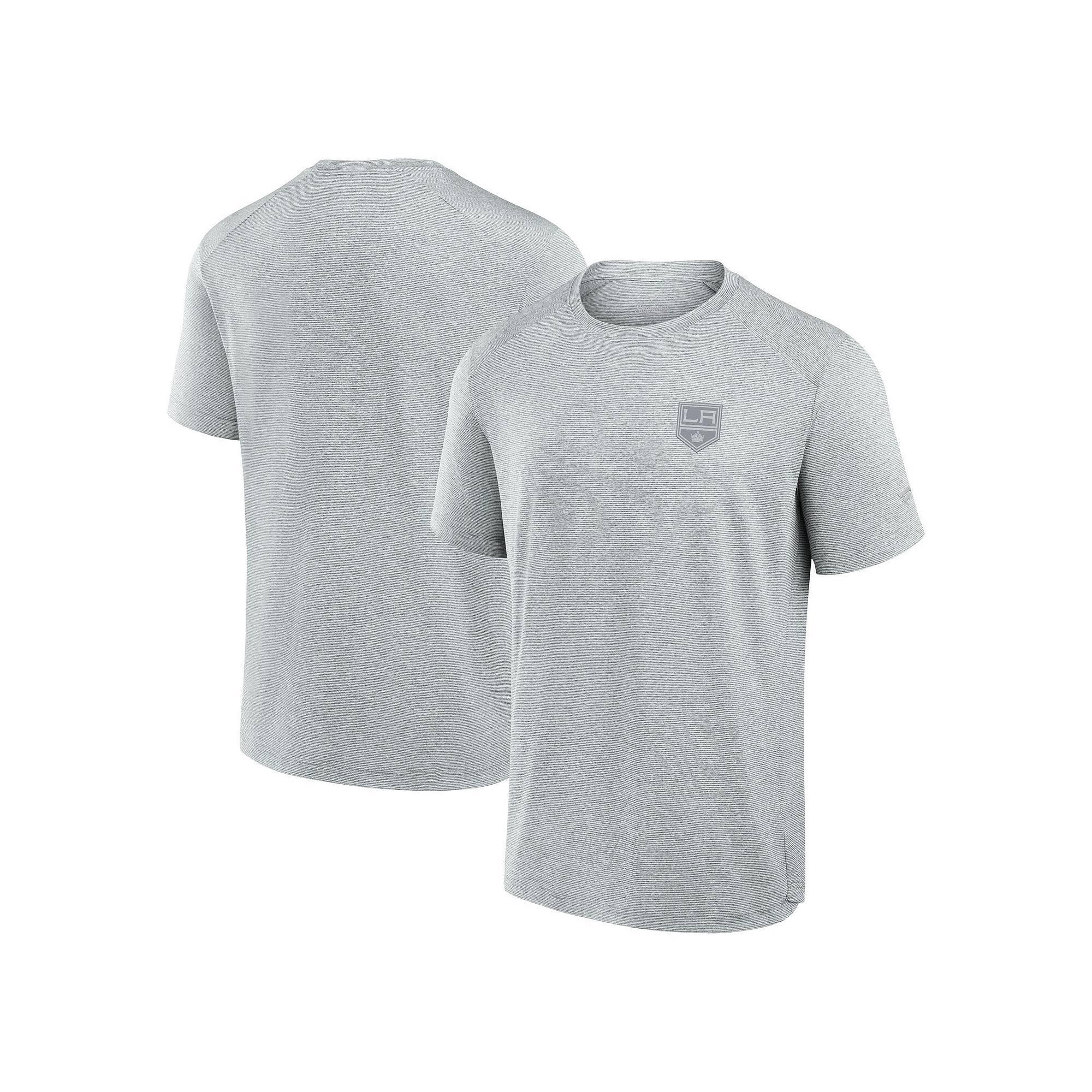Men's Fanatics Signature Gray Los Angeles Kings Front Office Tech T-Shirt,  Product Image
