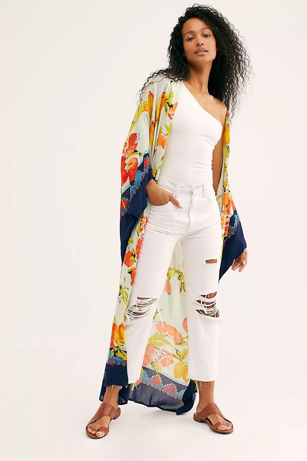 Ciao Bella Stripe Kimono Product Image