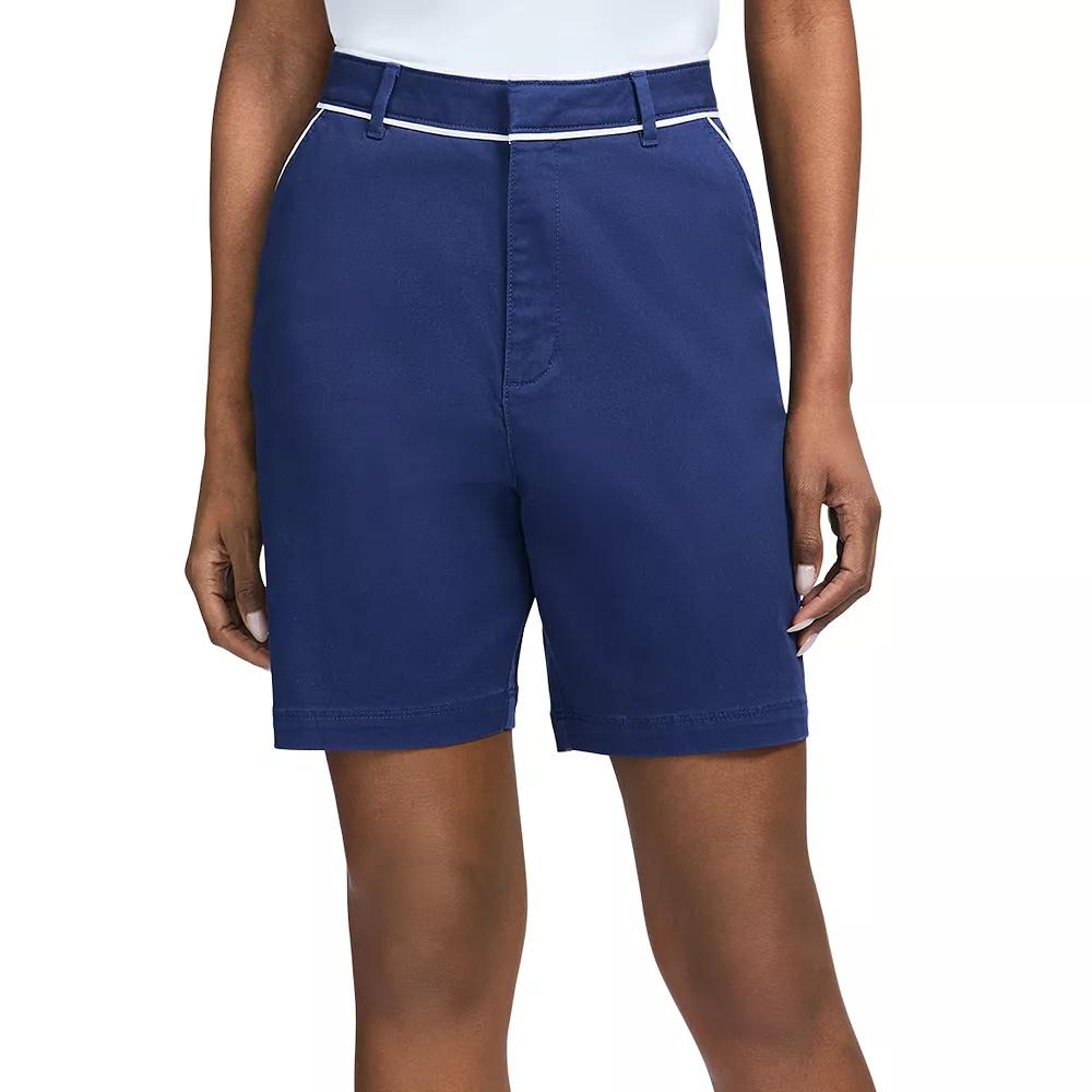 Women's IZOD Martina Midrise Twill Shorts,  Product Image