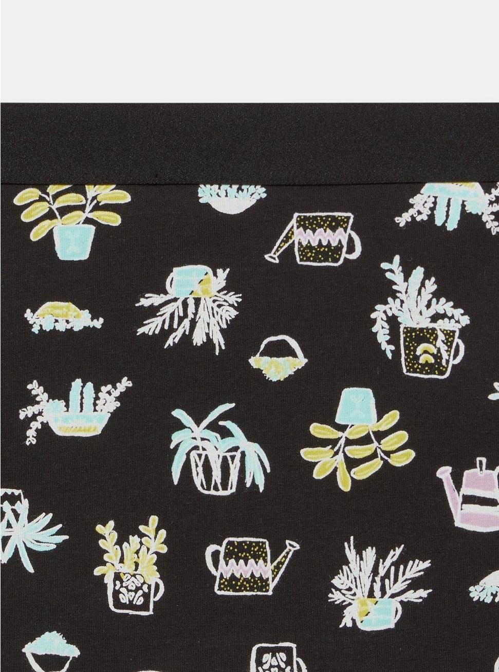 Mid-Rise Cotton Boyshort Panty Product Image