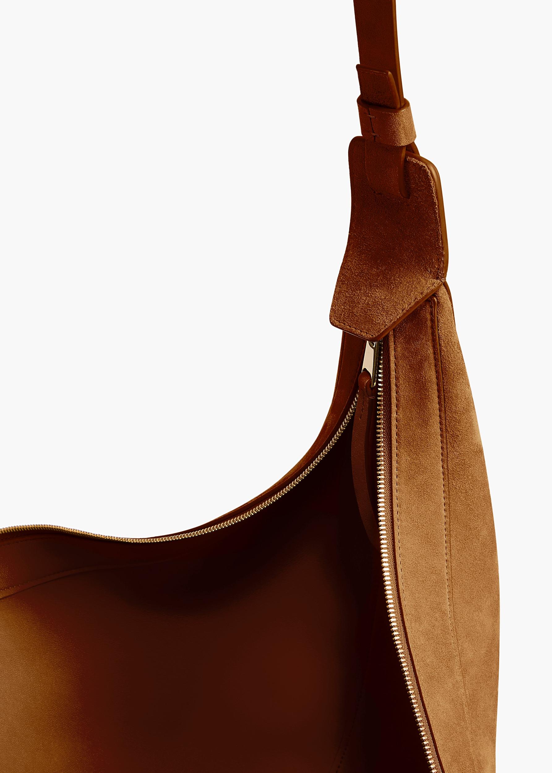 Augustina Hobo in Mud Suede Product Image