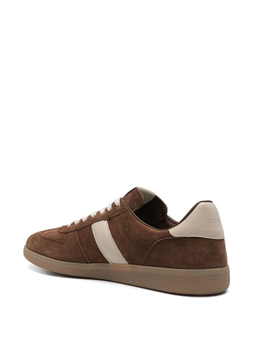 suede panelled sneakers Product Image