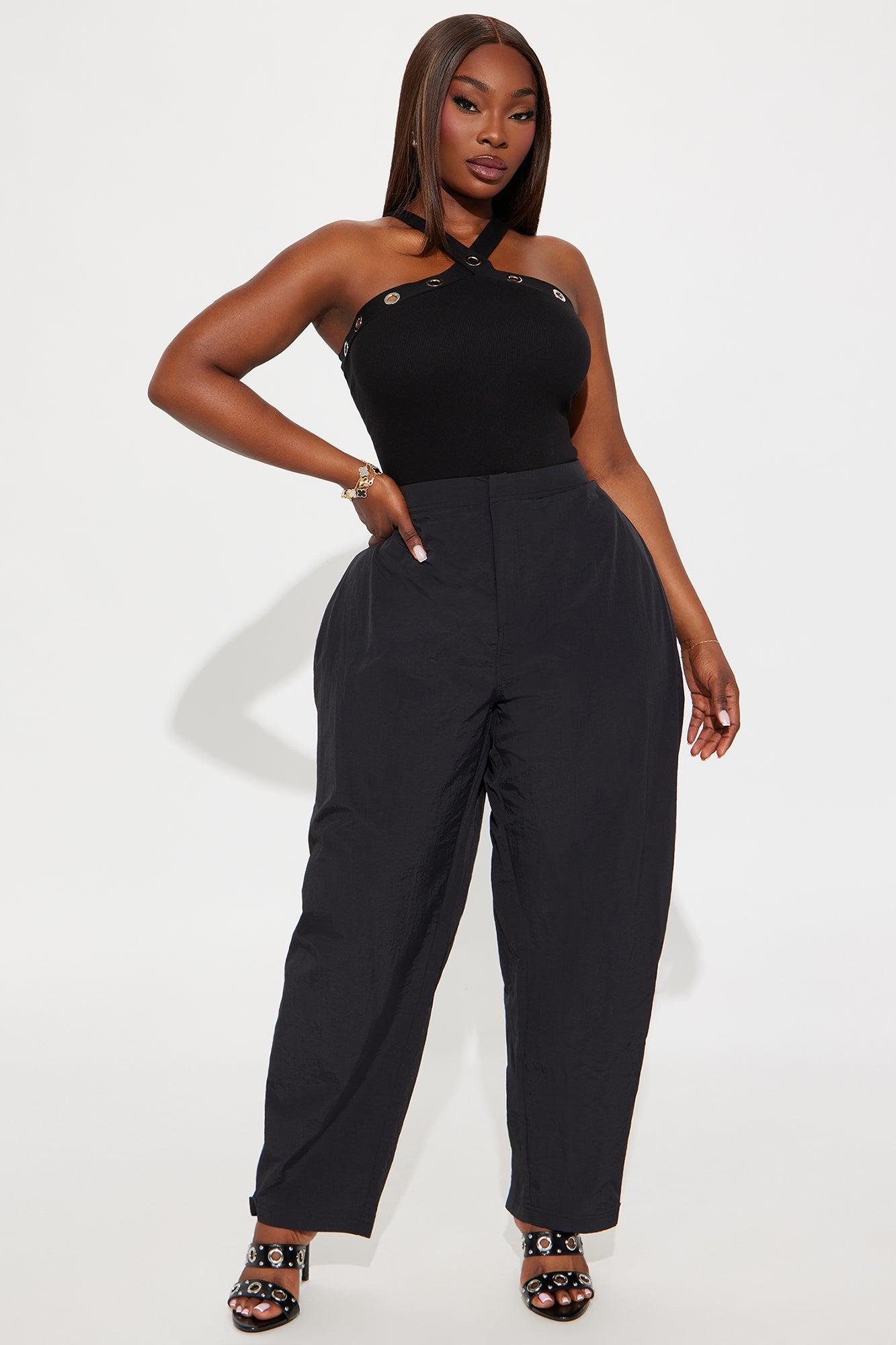 Resist Me Grommet Y-Neck Bodysuit - Black Female Product Image