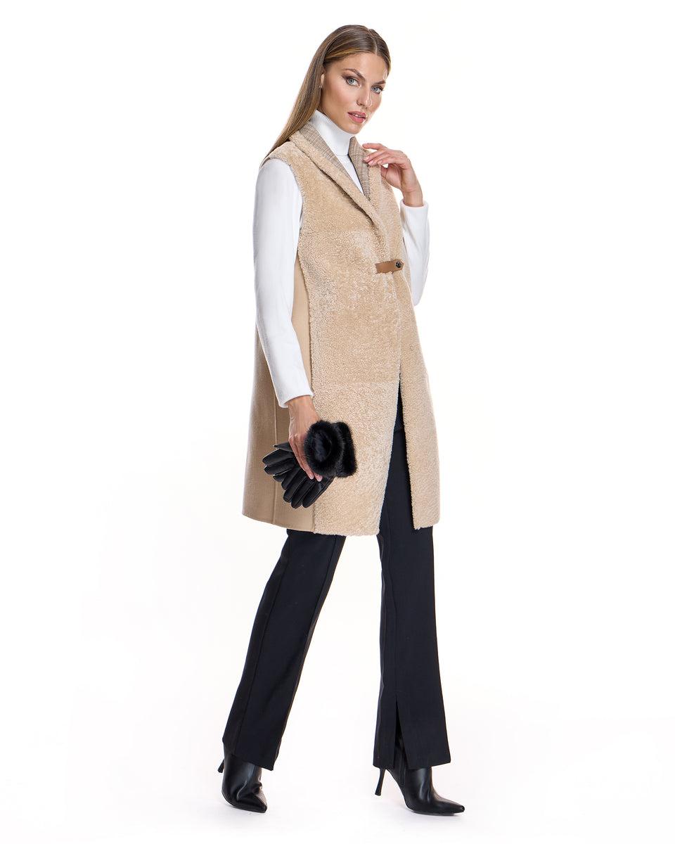 Shearling Lamb Vest Product Image