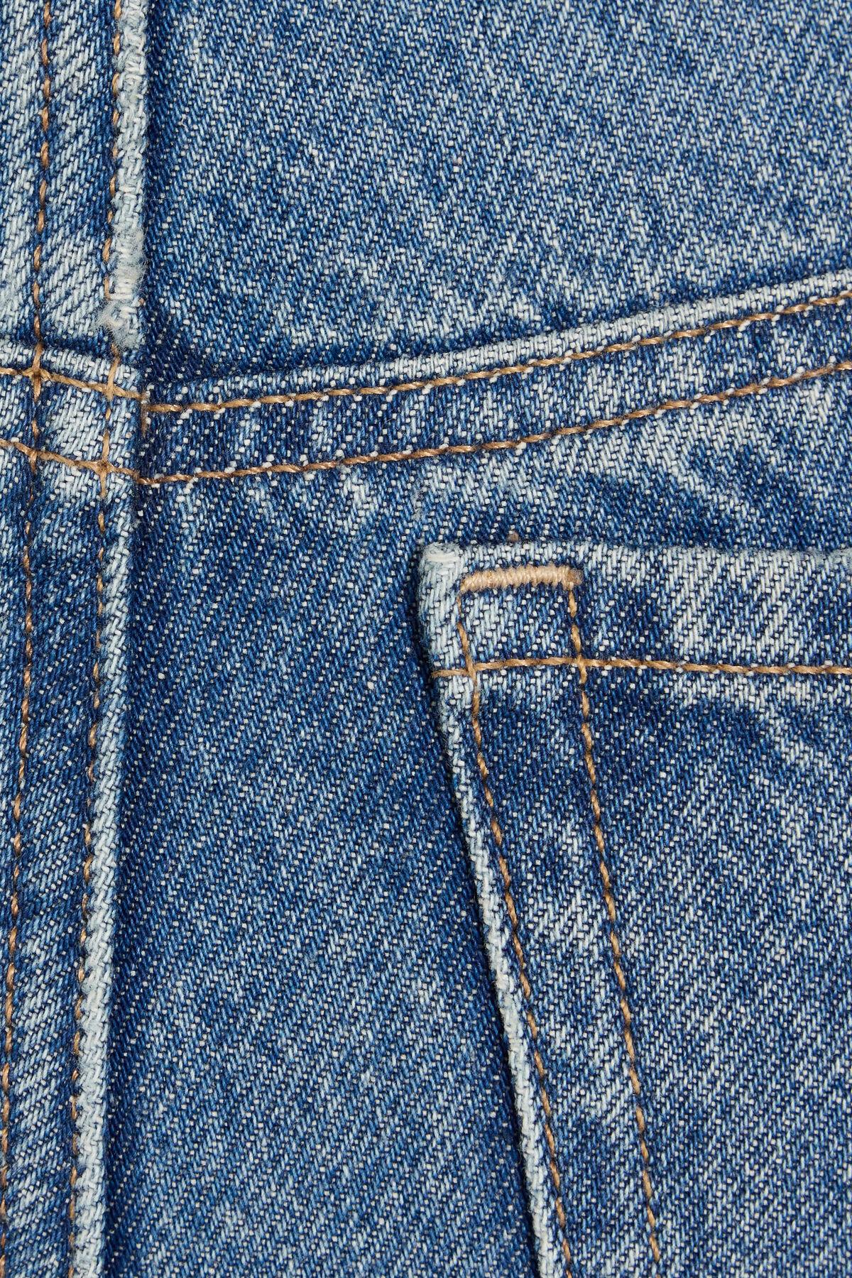 High Rise Wide Cargo Jeans Product Image