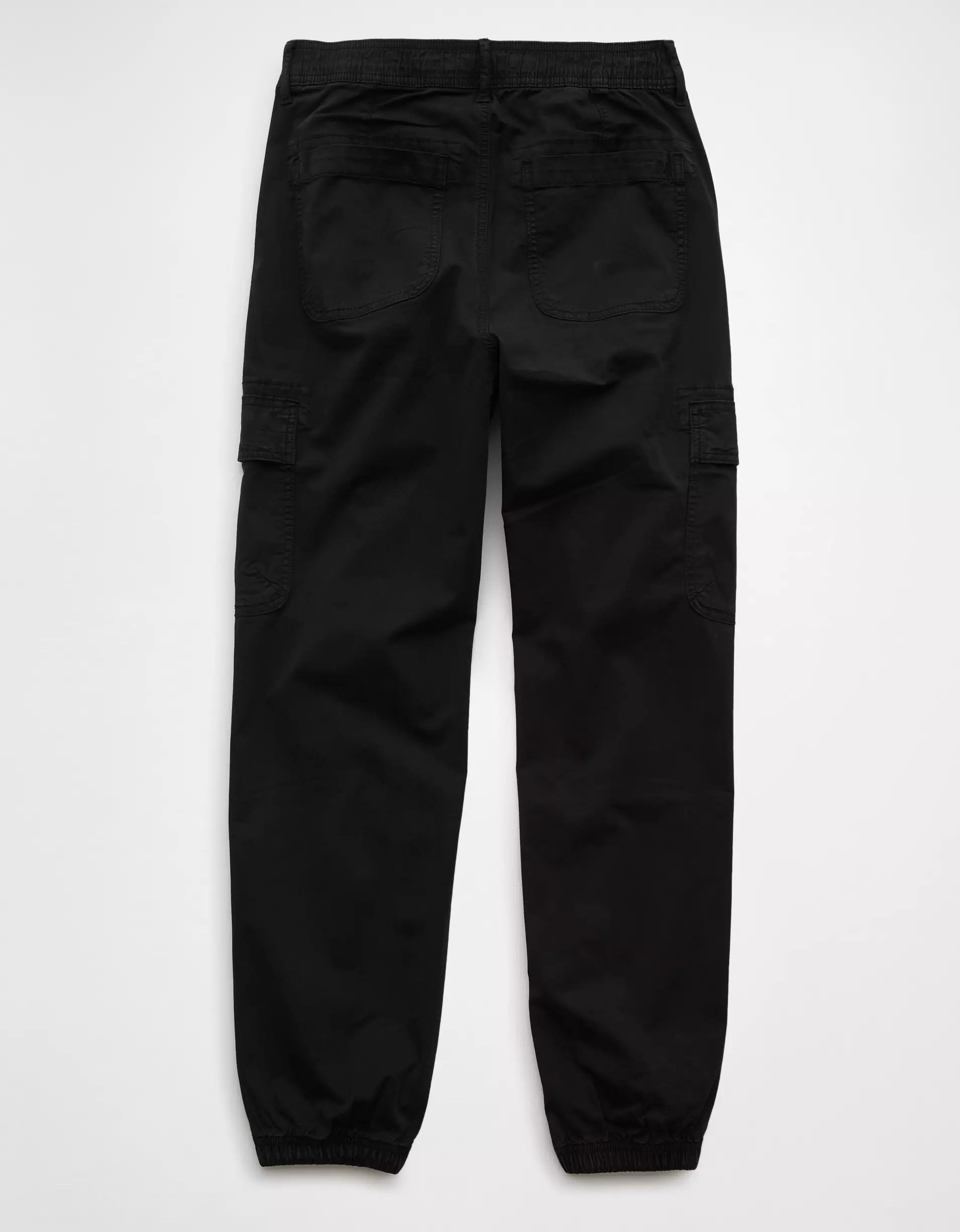 AE Stretch High-Waisted Baggy Cargo Jogger Product Image