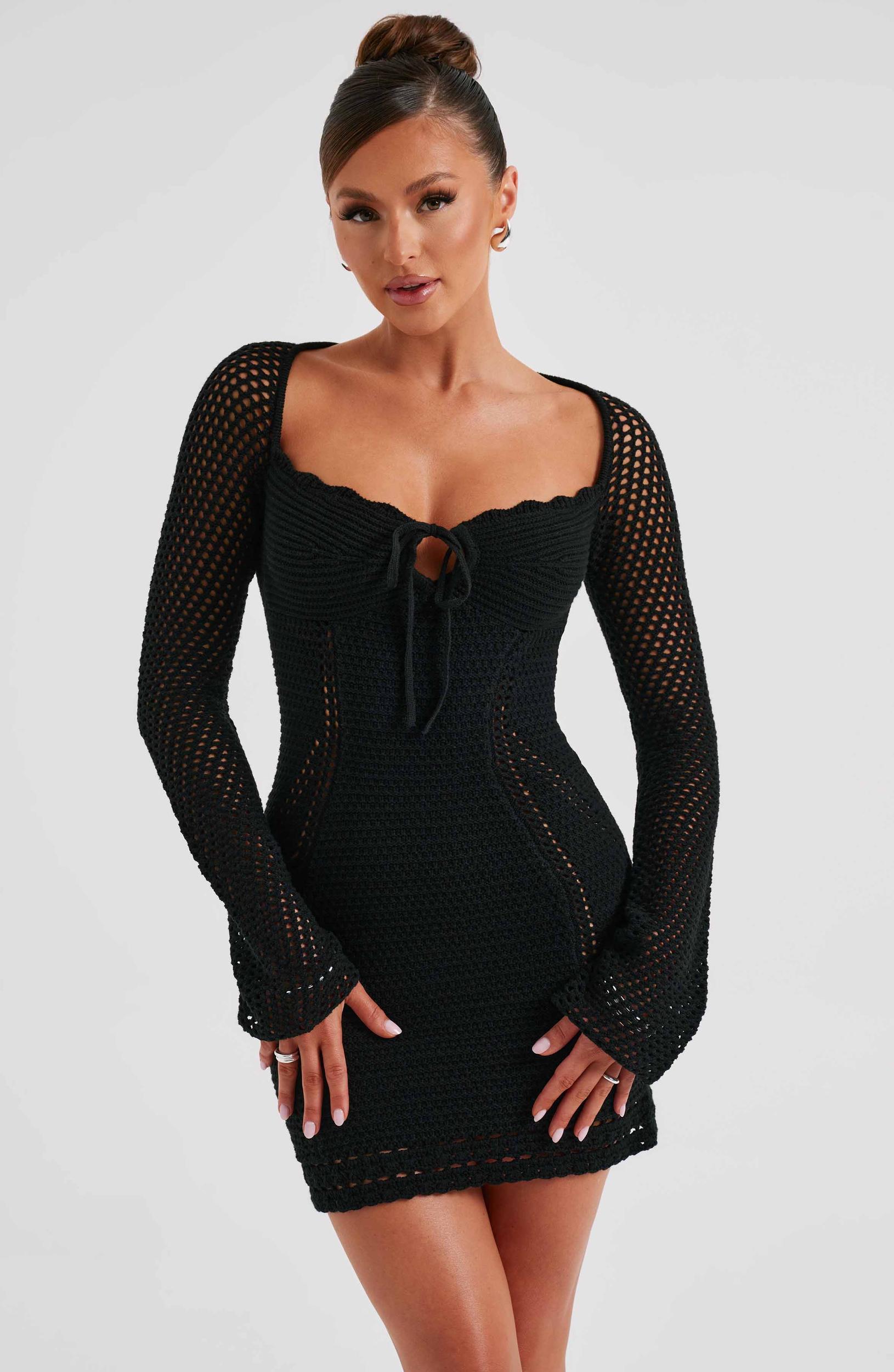 Dezi Mini Dress - Black Product Image