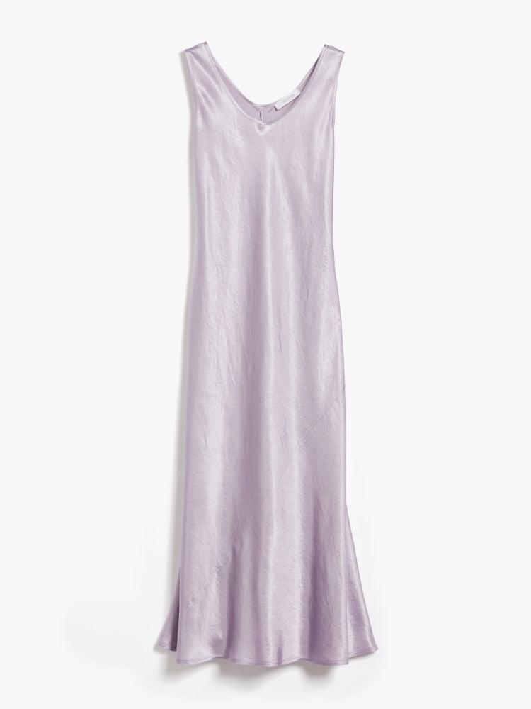 Max Mara 3Capua Flowing Fabric Dress in Lilac Product Image