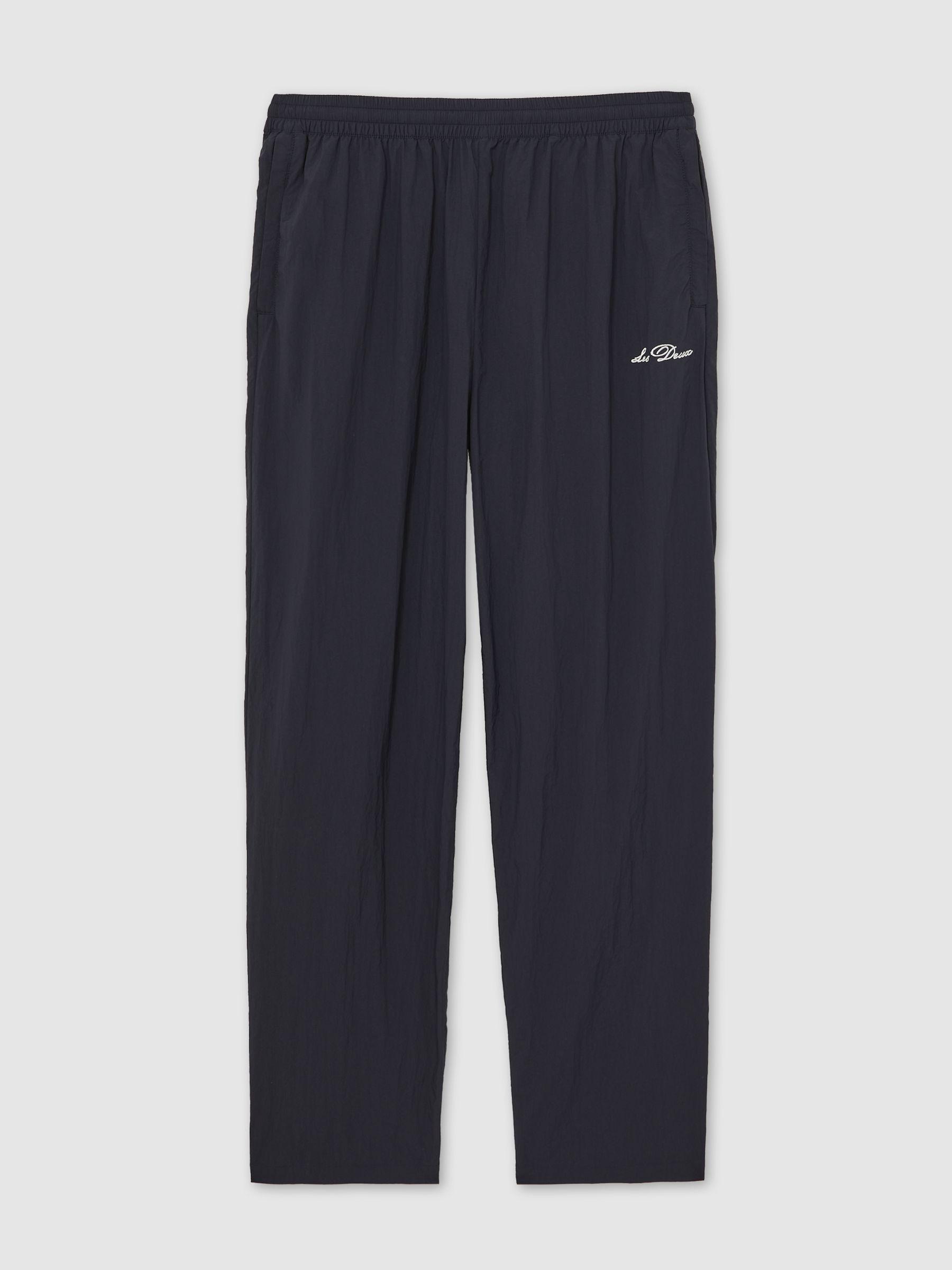 Les Deux Technical Logo Joggers in Dark Navy Product Image