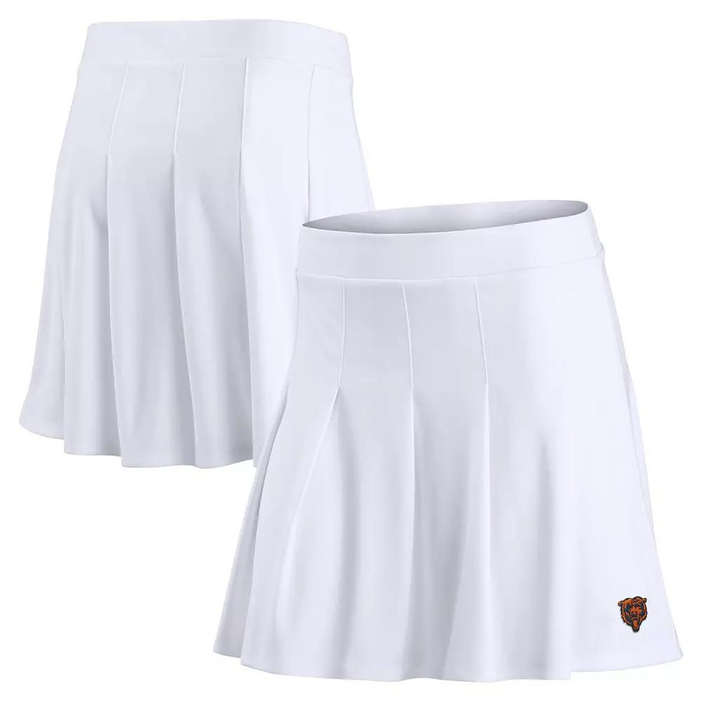Women's Fanatics White Pittsburgh Steelers Primary Logo Tennis Skort,  Product Image