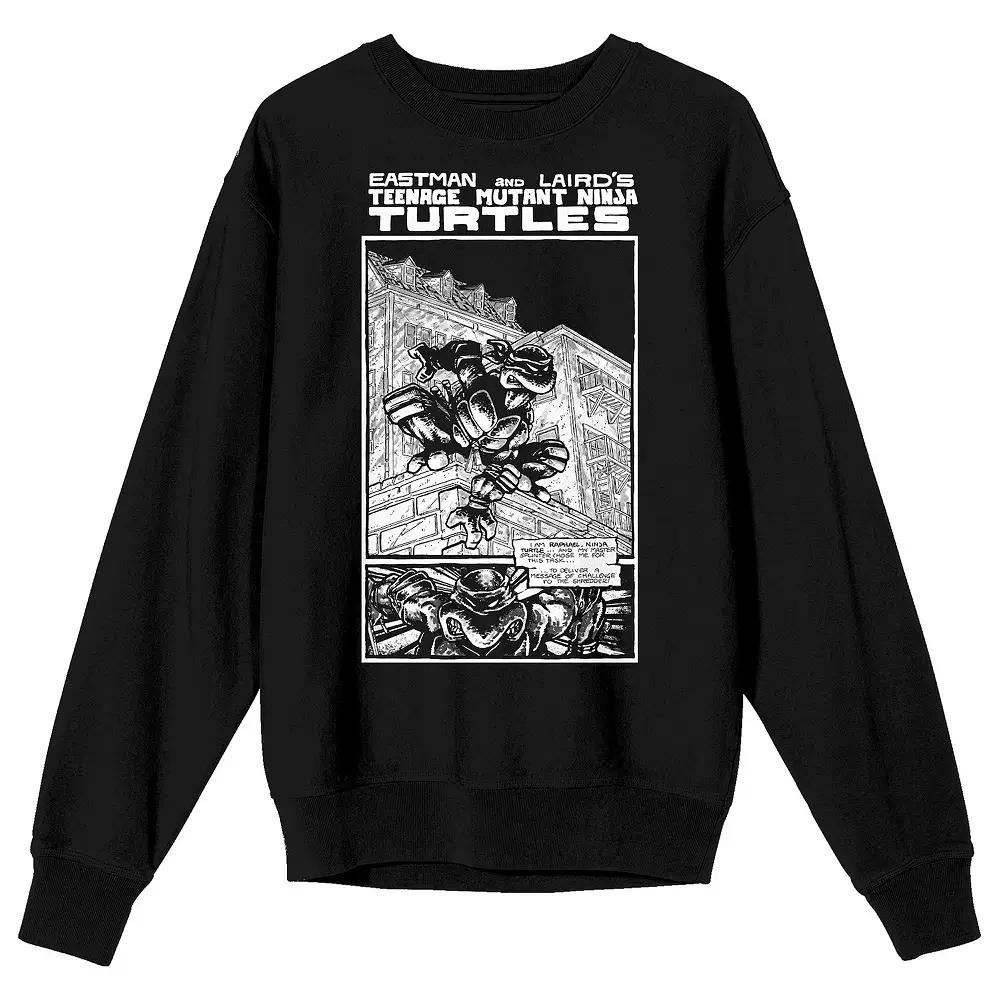 Men's Teenage Mutant Ninja Turtles Comic Origins Raphael Long Sleeve Graphic Tee,  Product Image