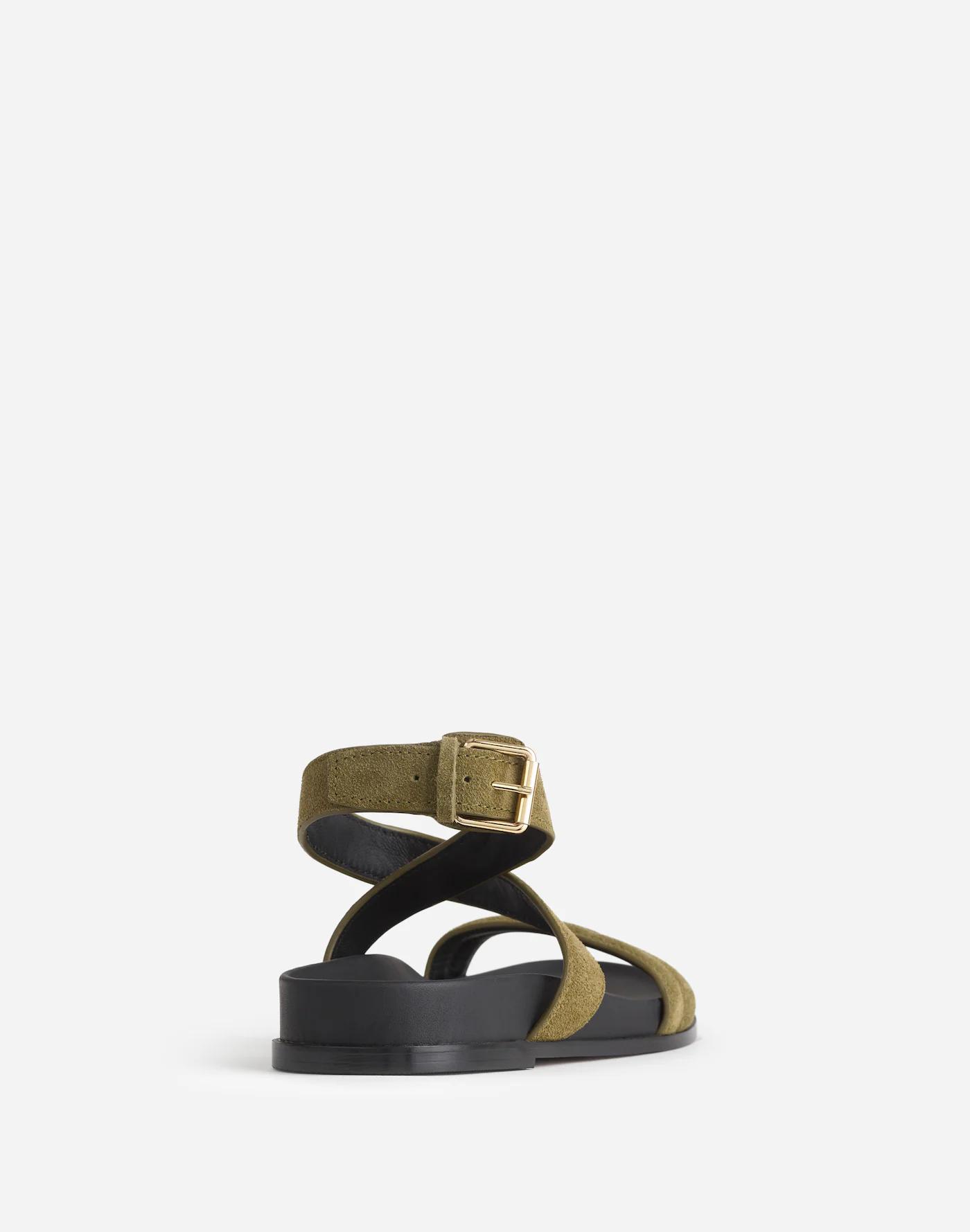 The Caro Ankle-Wrap Sandals Product Image