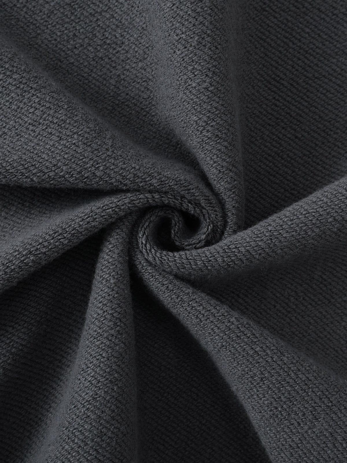 Aelfric Eden Oversized Distressed Zip-Up Hoodie Product Image