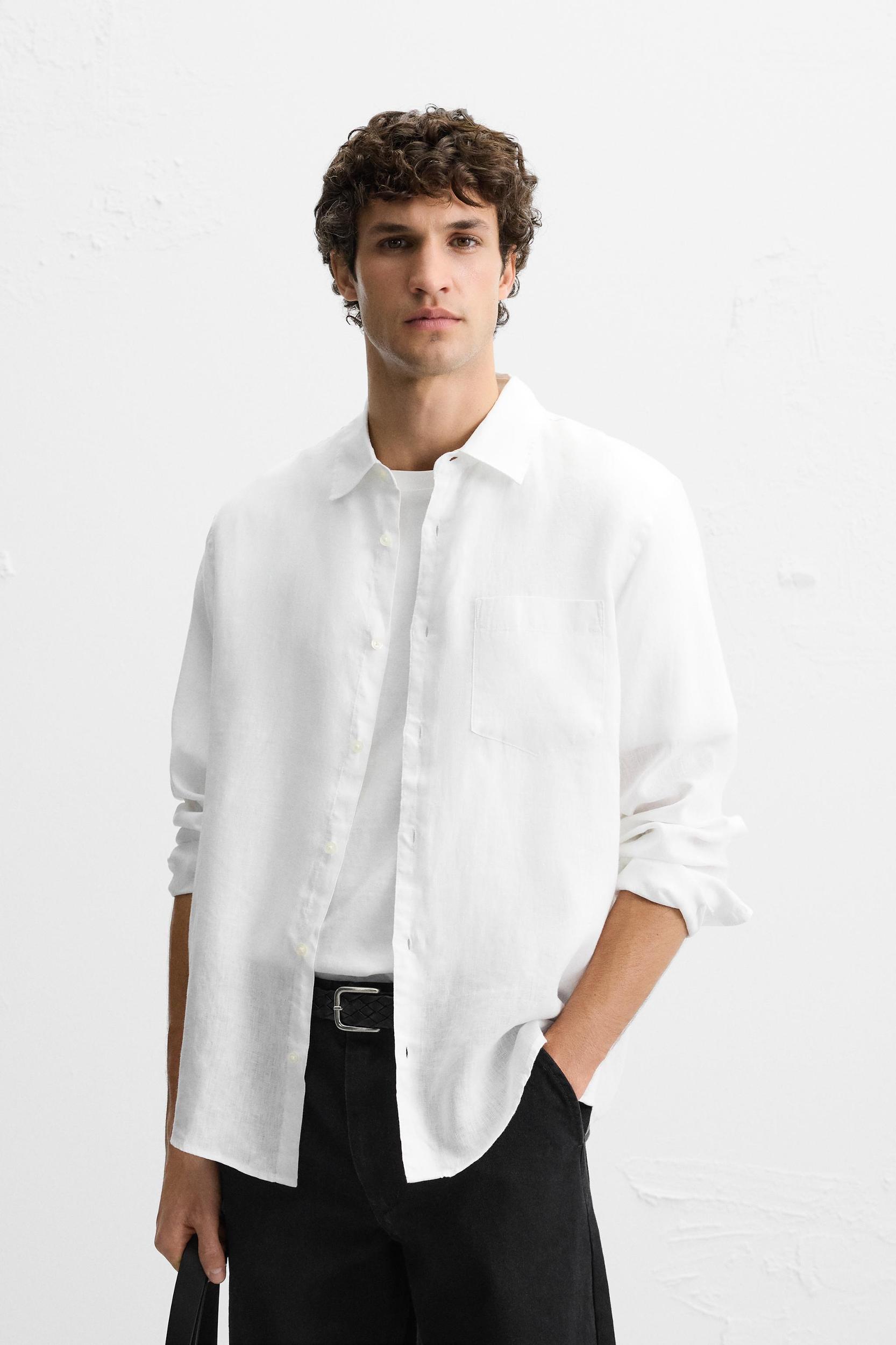100% LINEN SHIRT Product Image