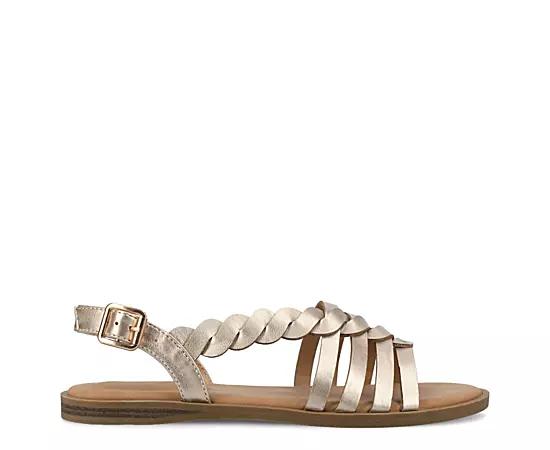 Journee Collection Womens Solay Flat Sandal Product Image