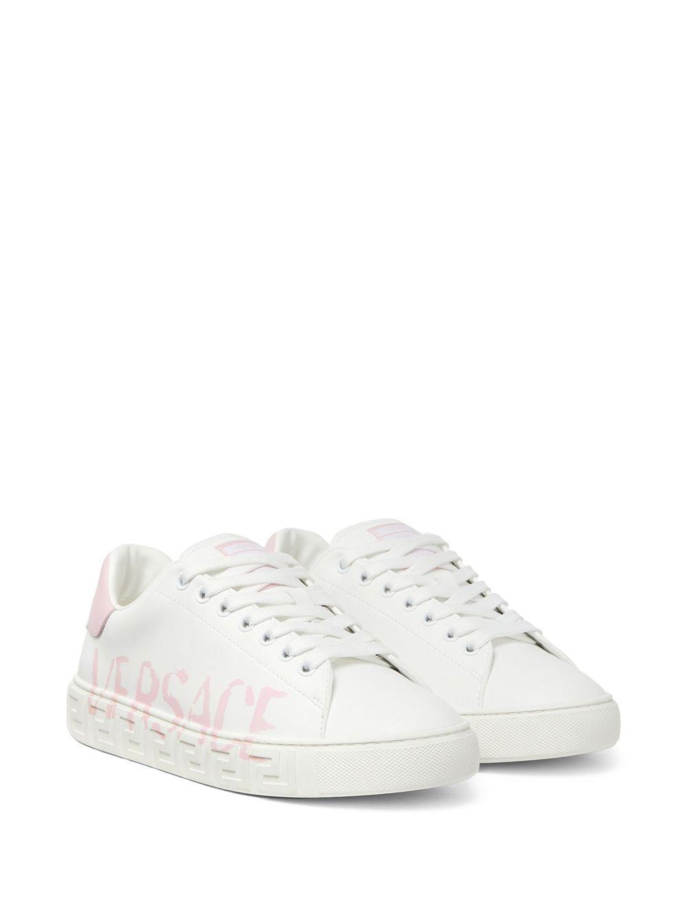 Greca logo-print sneakers Product Image