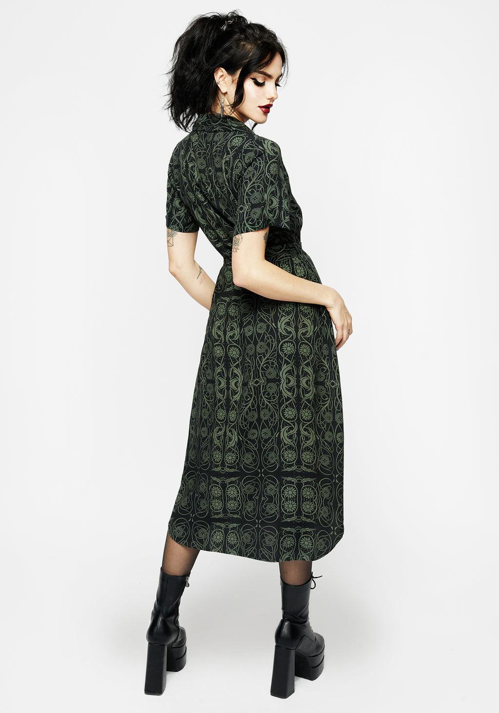 Fianna Midi Shirt Dress Product Image