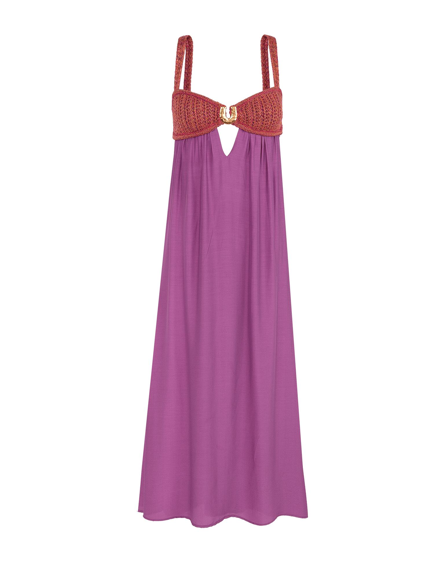 Aria Long Dress - Berry Burst Product Image