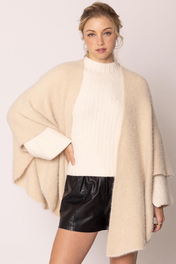 Lurex Kimono Poncho Product Image