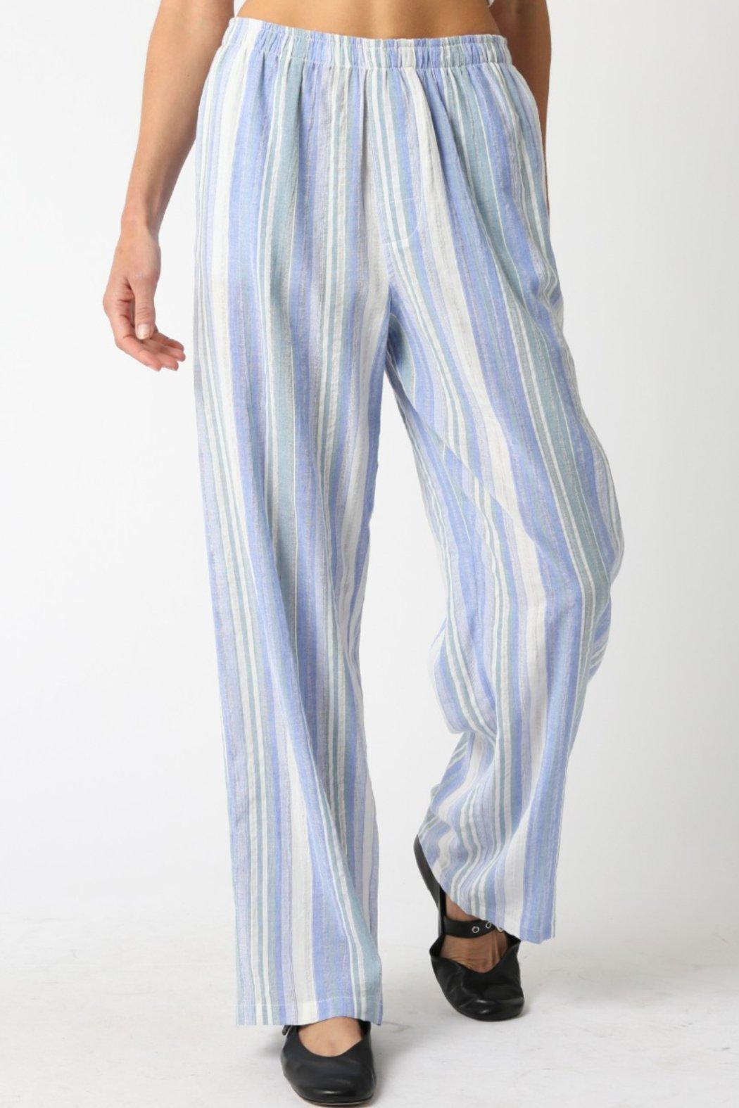 Stripe Beach Pants Product Image