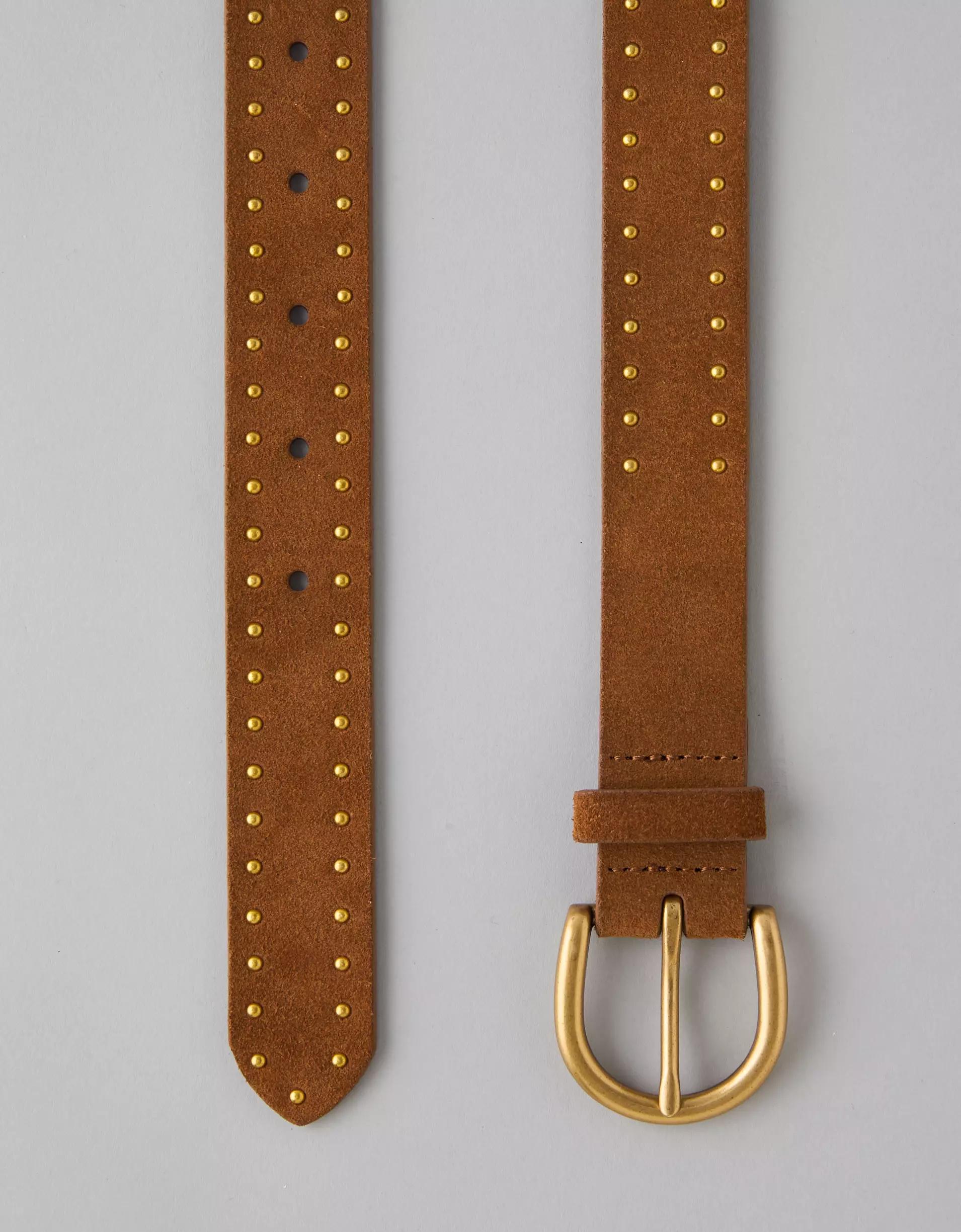 AE Suede Studded Belt Product Image