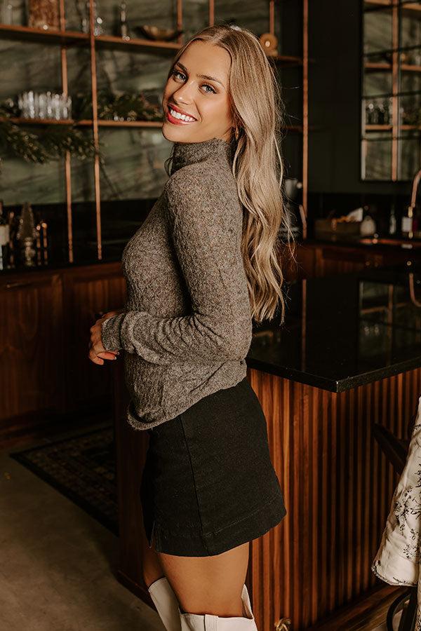 Cafe Meetup Pointelle Knit Top Product Image