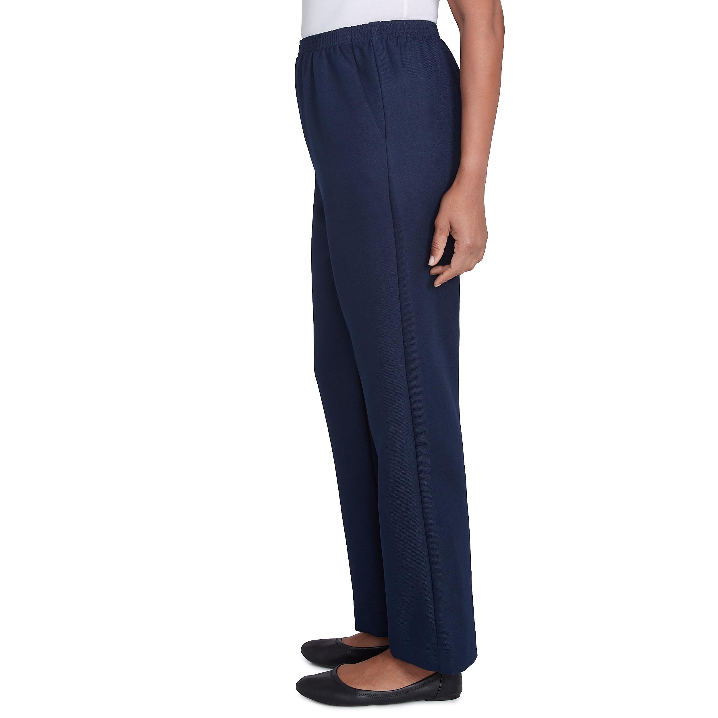 Alfred Dunner Classic Proportioned Pant Average Length Product Image