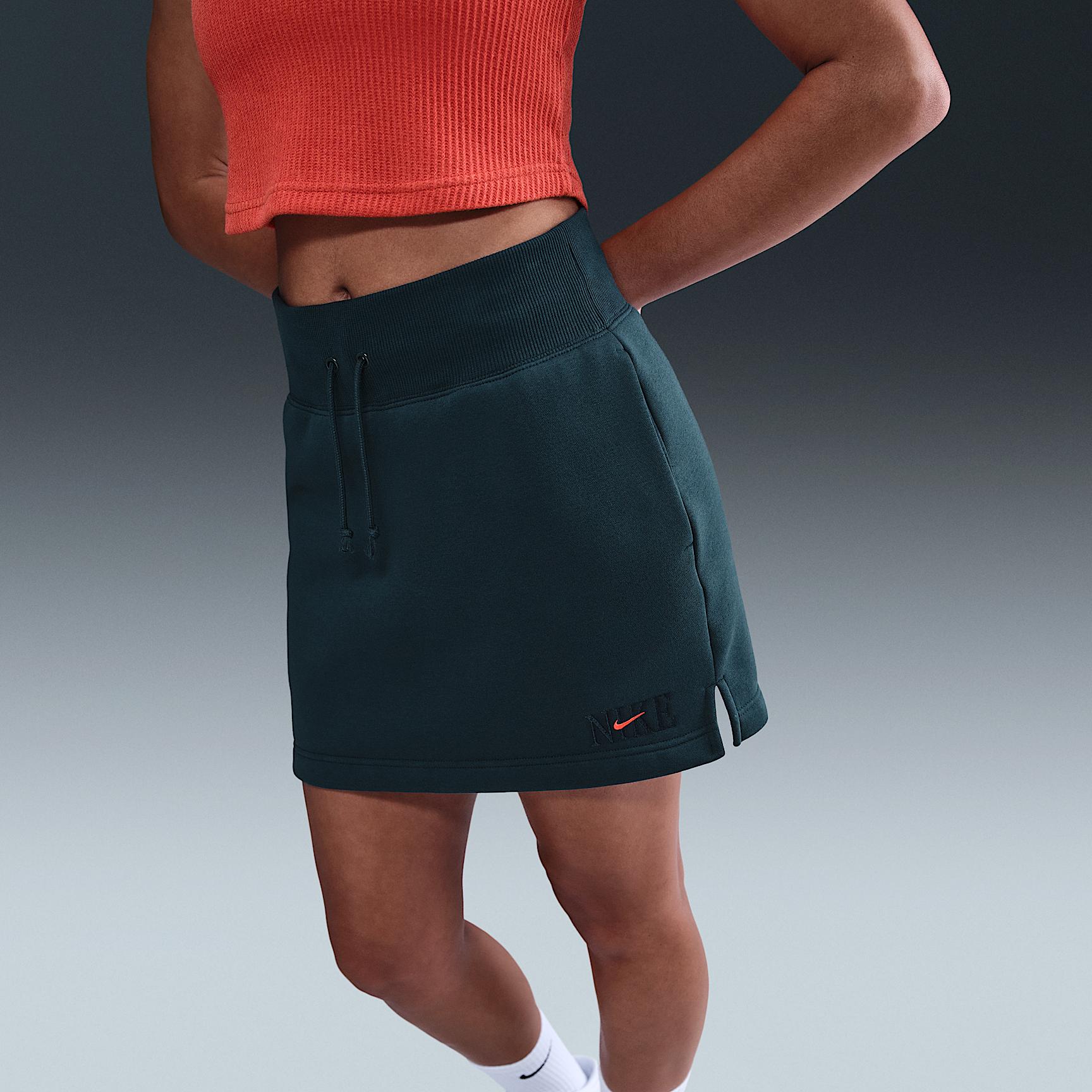 Womens Nike Sportswear Phoenix Fleece Skirt | IH7808-478 Product Image