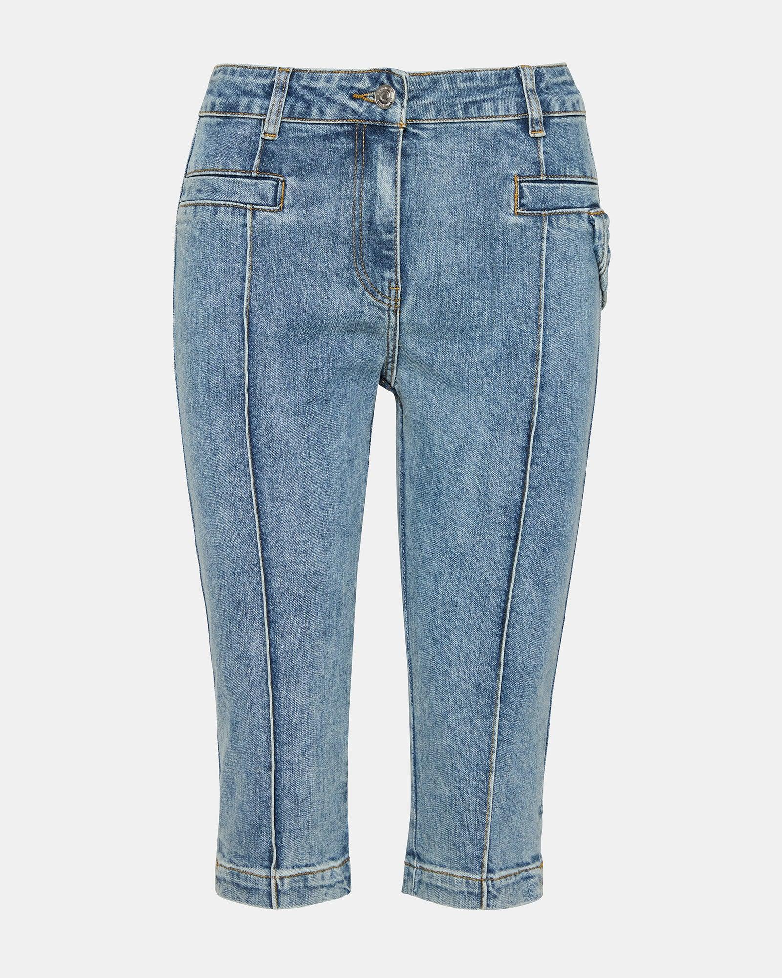 SKINNY DELRAY DENIM CAPRI PANT Female Product Image