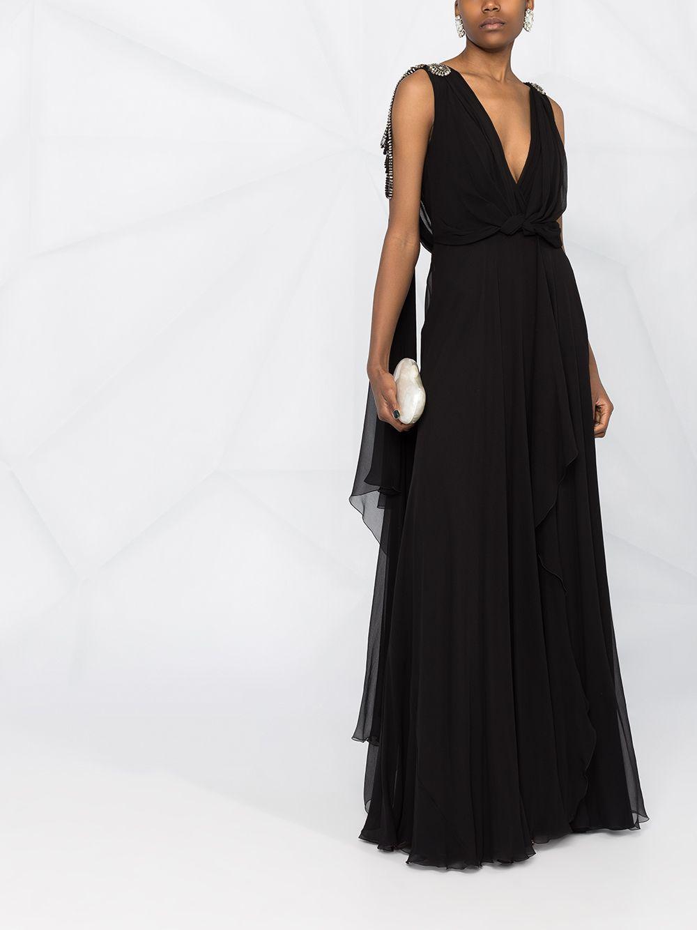 crystal-embellished gown Product Image