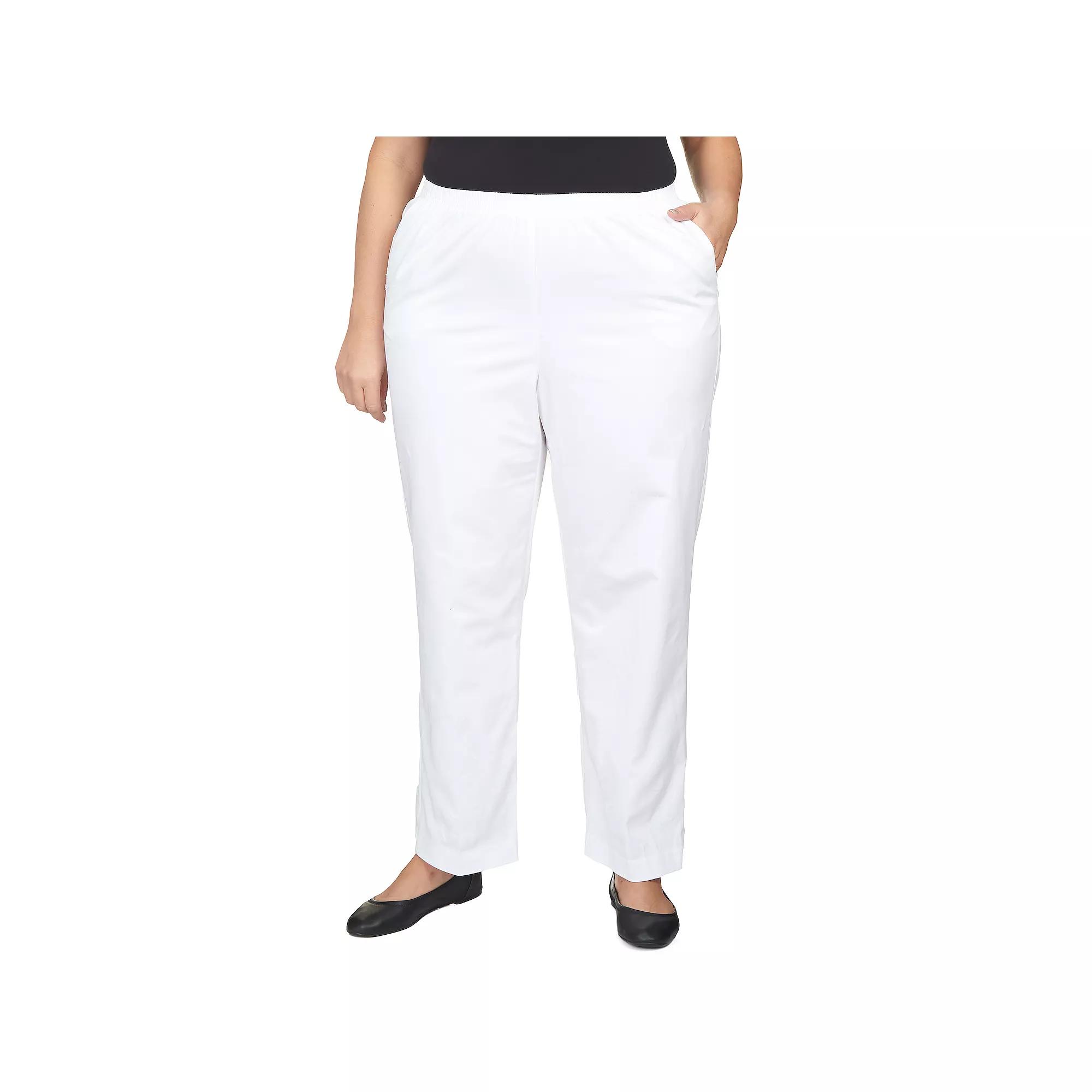 Plus Size Alfred Dunner Pants, Womens Blue Product Image