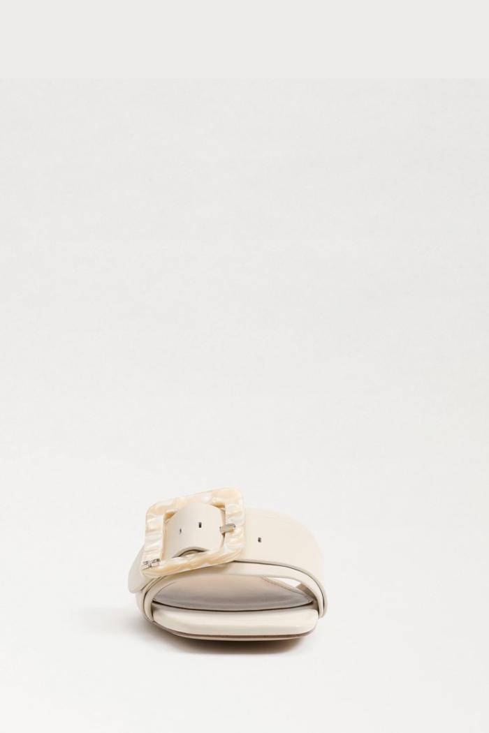 Deacon Slide Sandal - Ivory Leather Product Image