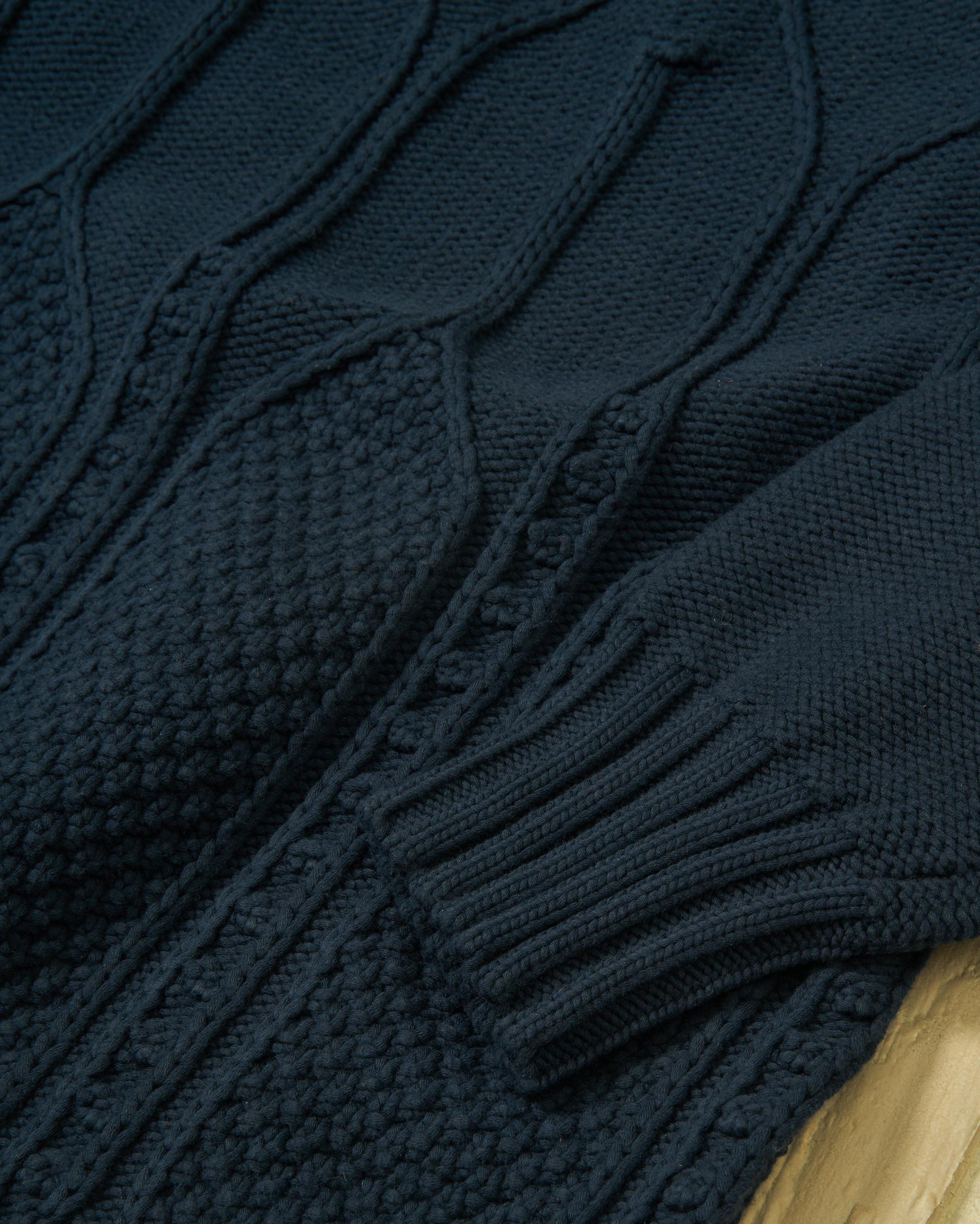 Shoreline Sweater in Navy Product Image