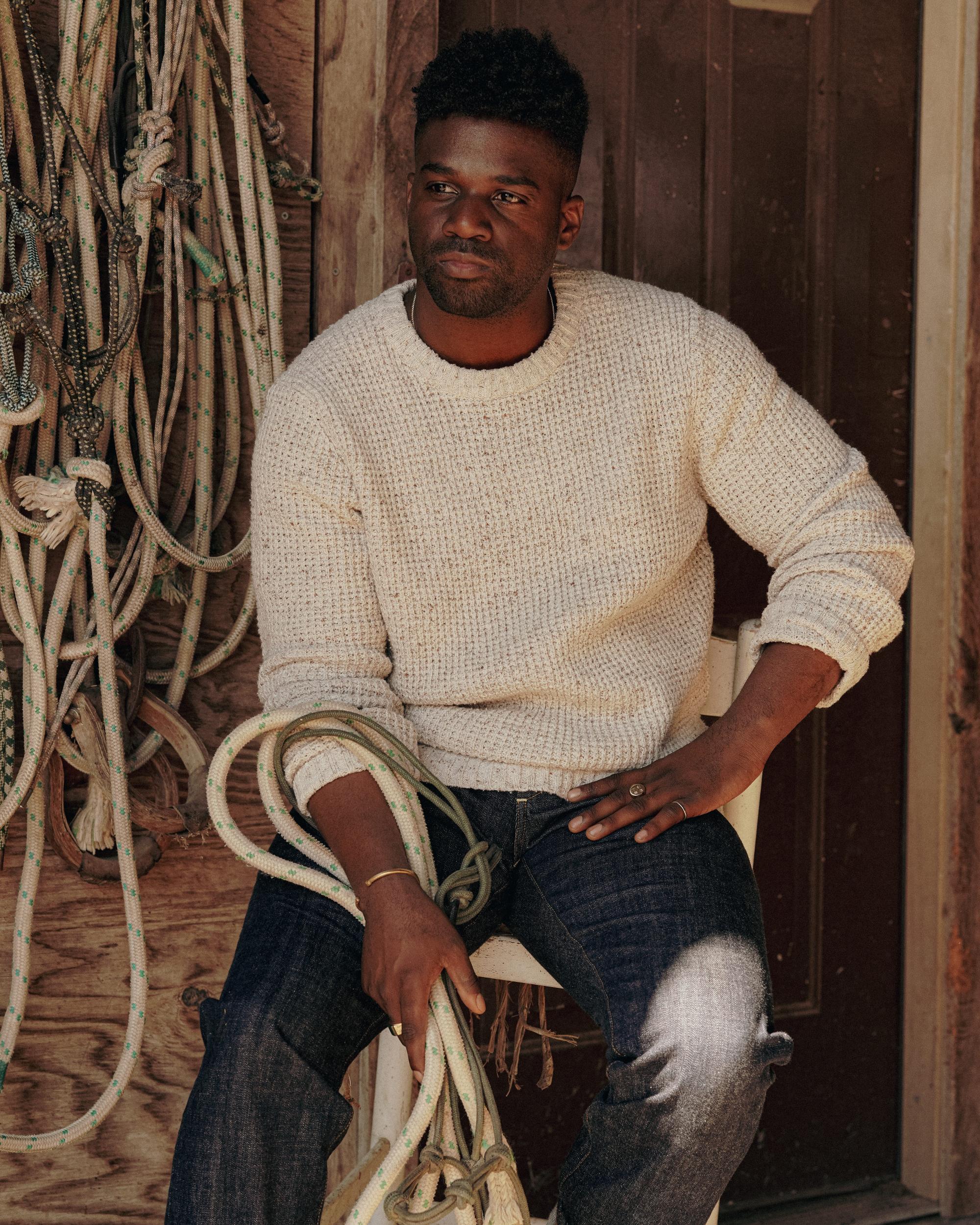 Recycled Cotton Headlands Crewneck Sweater Product Image