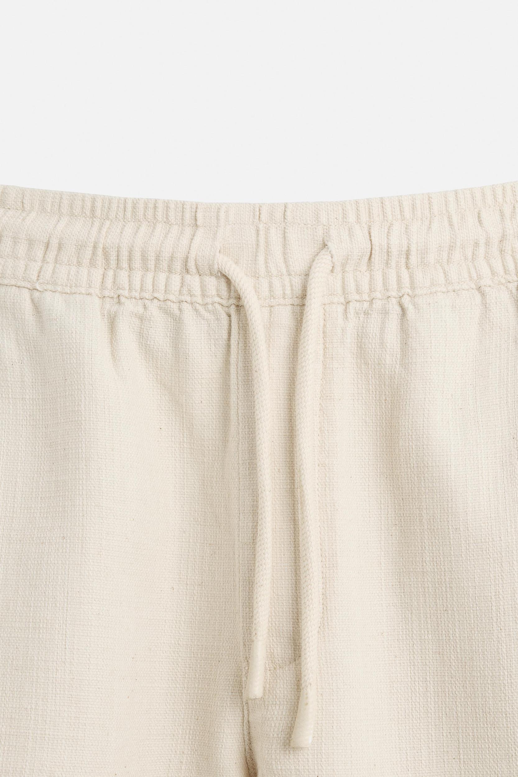 TEXTURED REGULAR FIT SHORTS Product Image