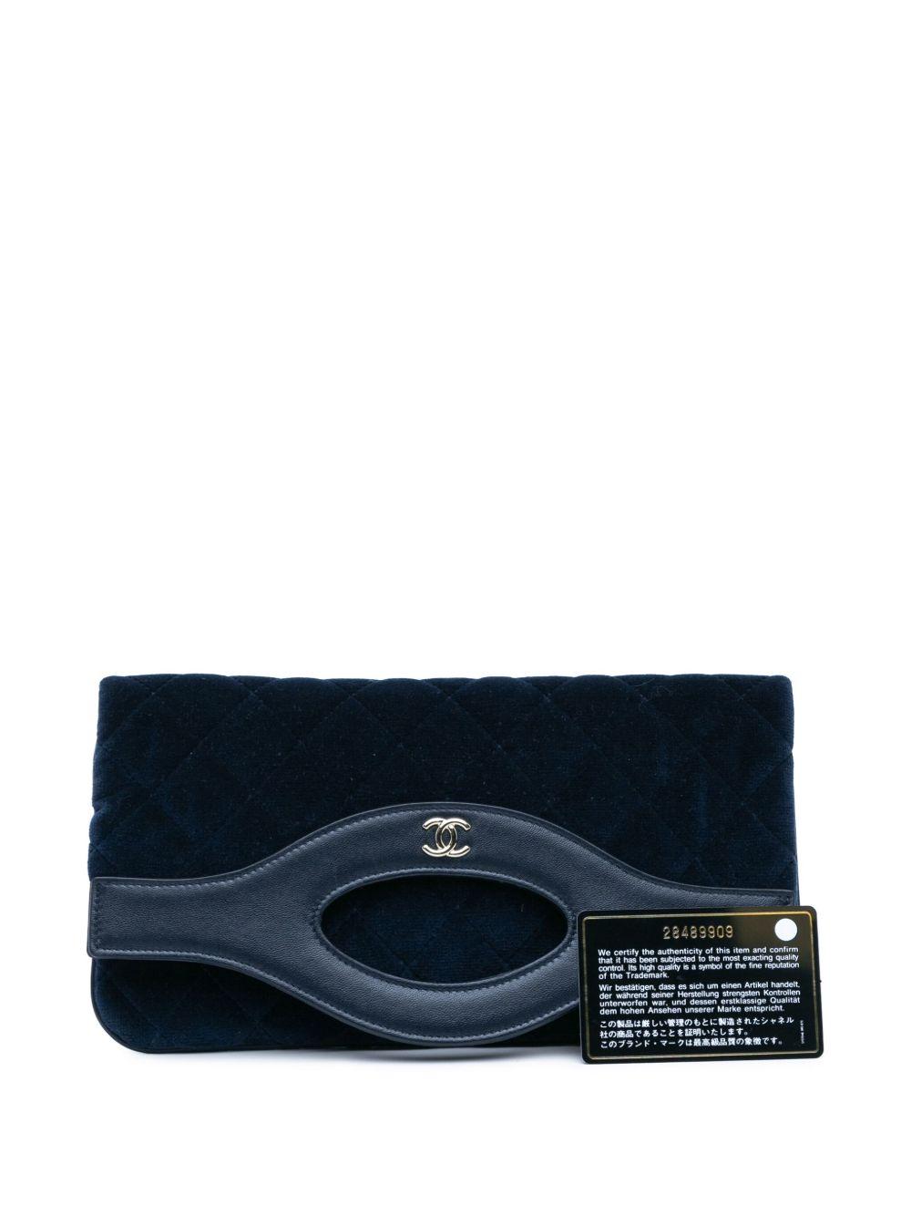 2019 Quilted Velvet 31 clutch bag Product Image