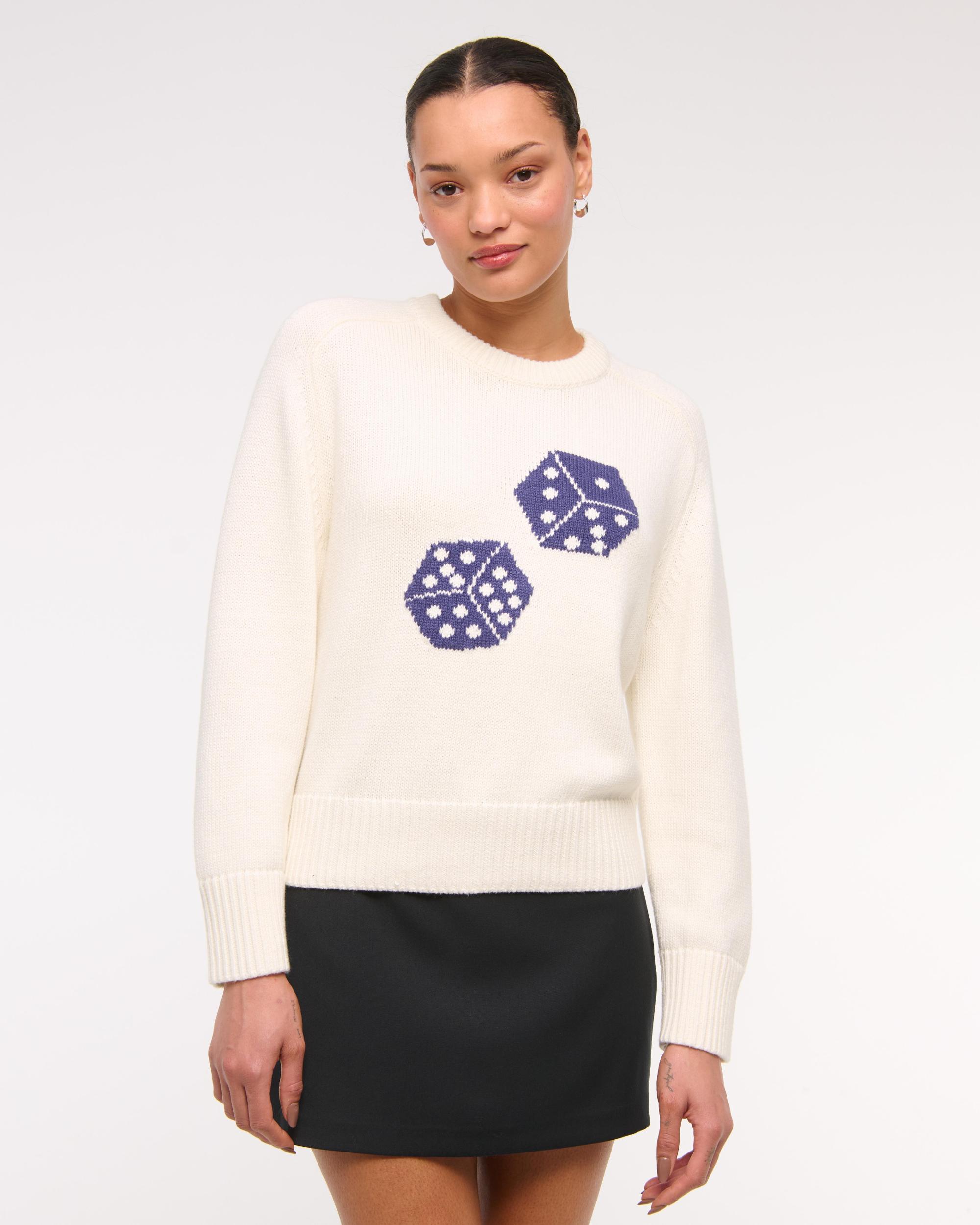 The A&F Madeline Crew Sweater Product Image