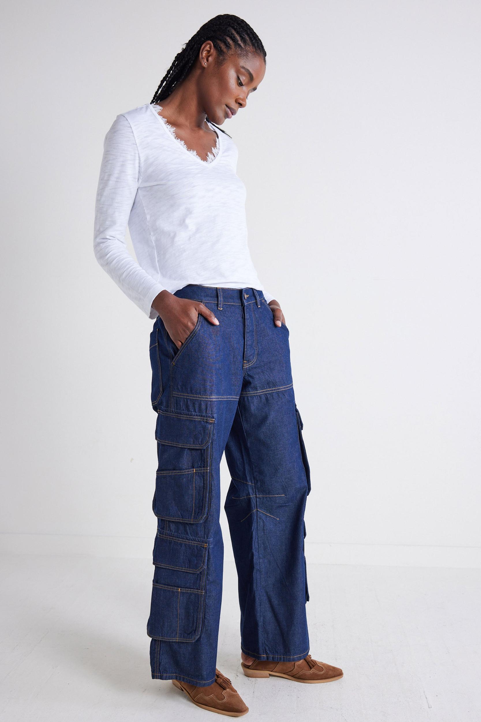 Out from Under Lace Trim Long Sleeve Product Image