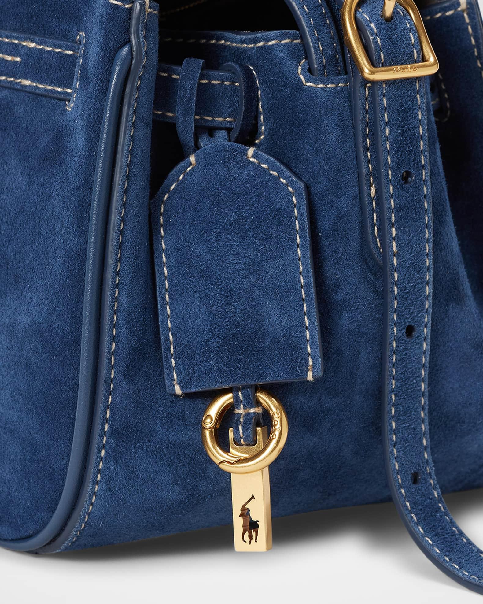 Polo ID Suede Small Satchel Bag Product Image