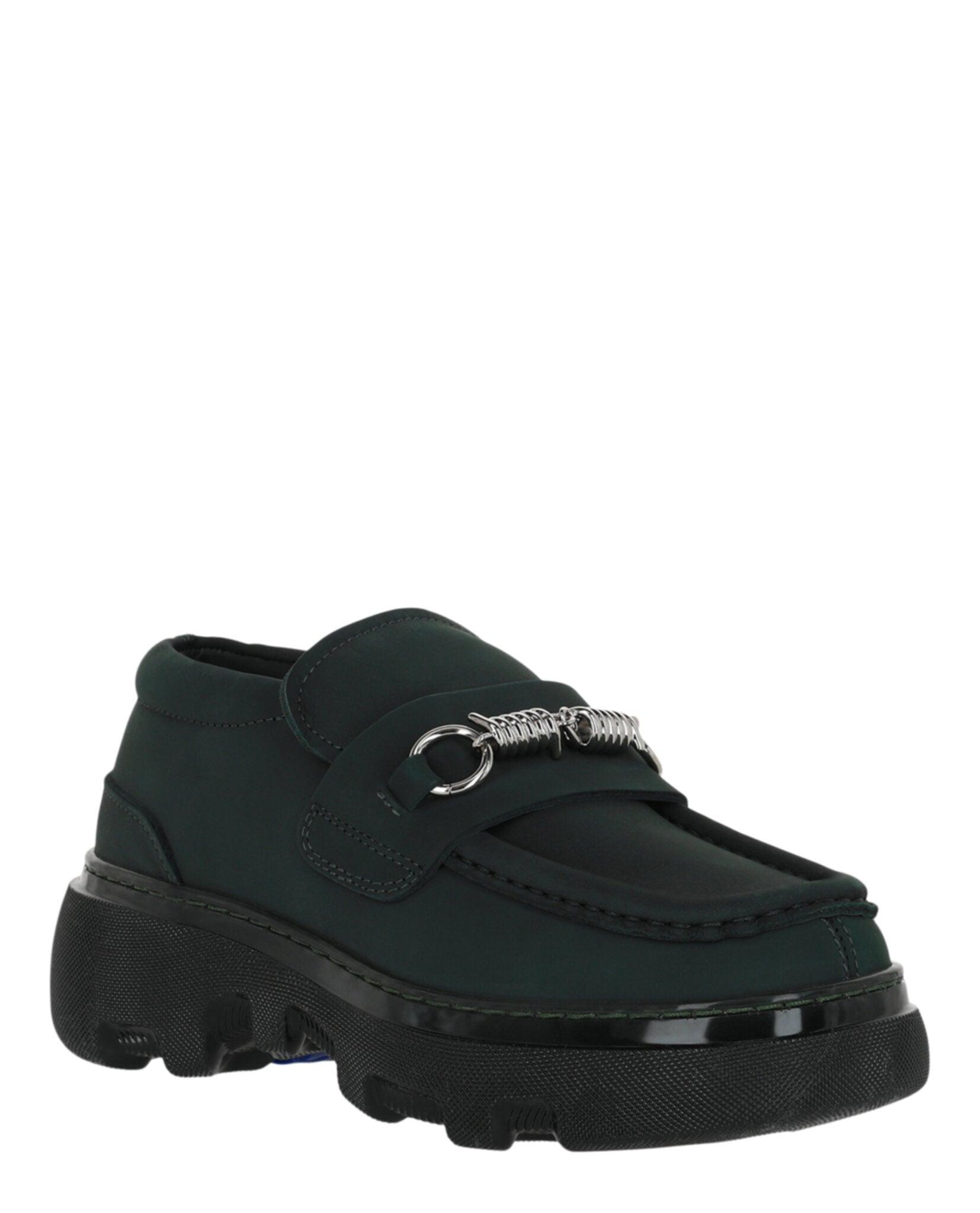 Burberry Creeper Clamp Loafers Female Product Image
