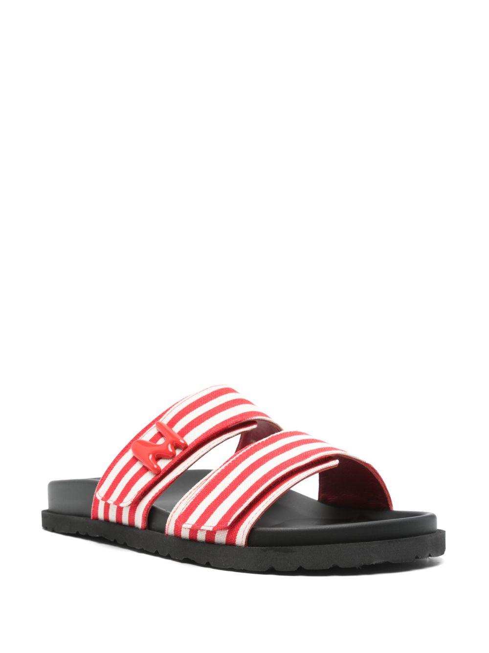 striped canvas slides Product Image