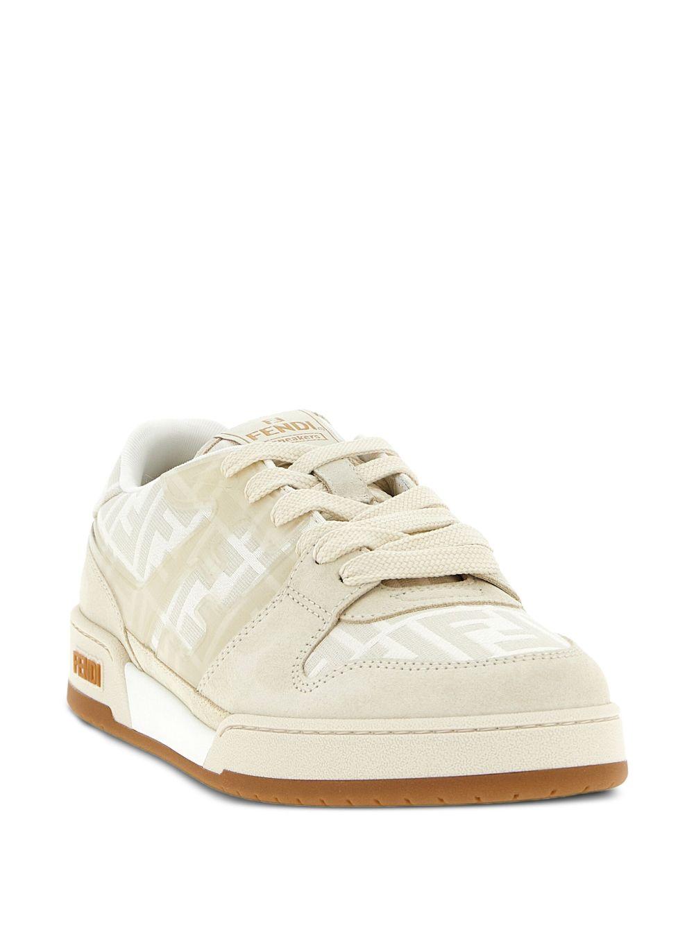 Fendi Match FF-jacquard low-top sneakers Product Image