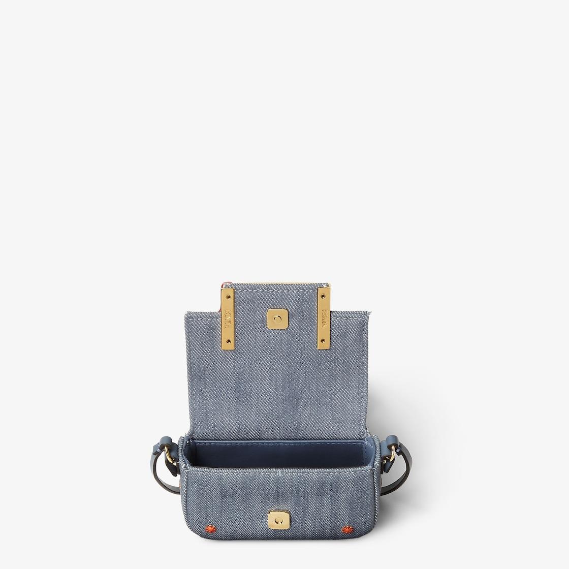 Nano Baguette CharmBlue denim charm Product Image