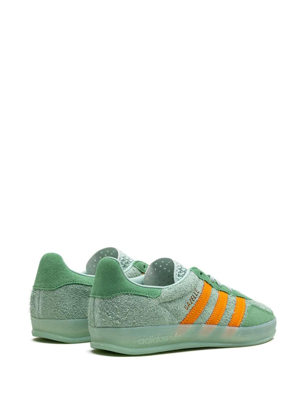 Gazelle Indoor "Hazy Green/Crew Yellow" sneakers Product Image