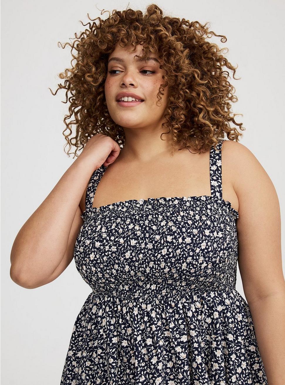 Smocked Tube Mini Dress Product Image