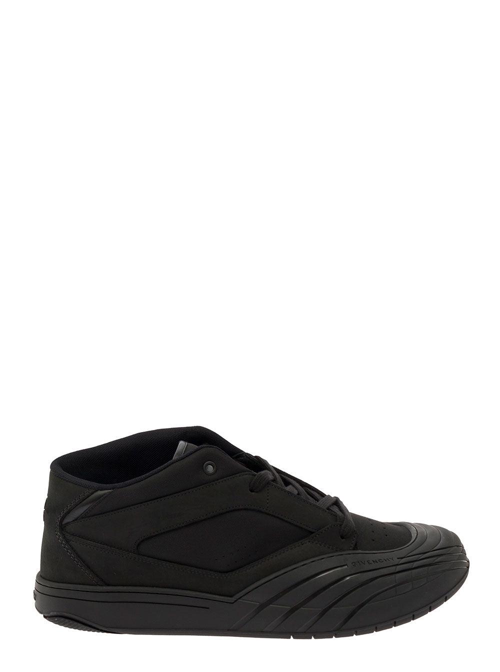 Black Skate Nubuck Sneakers Product Image