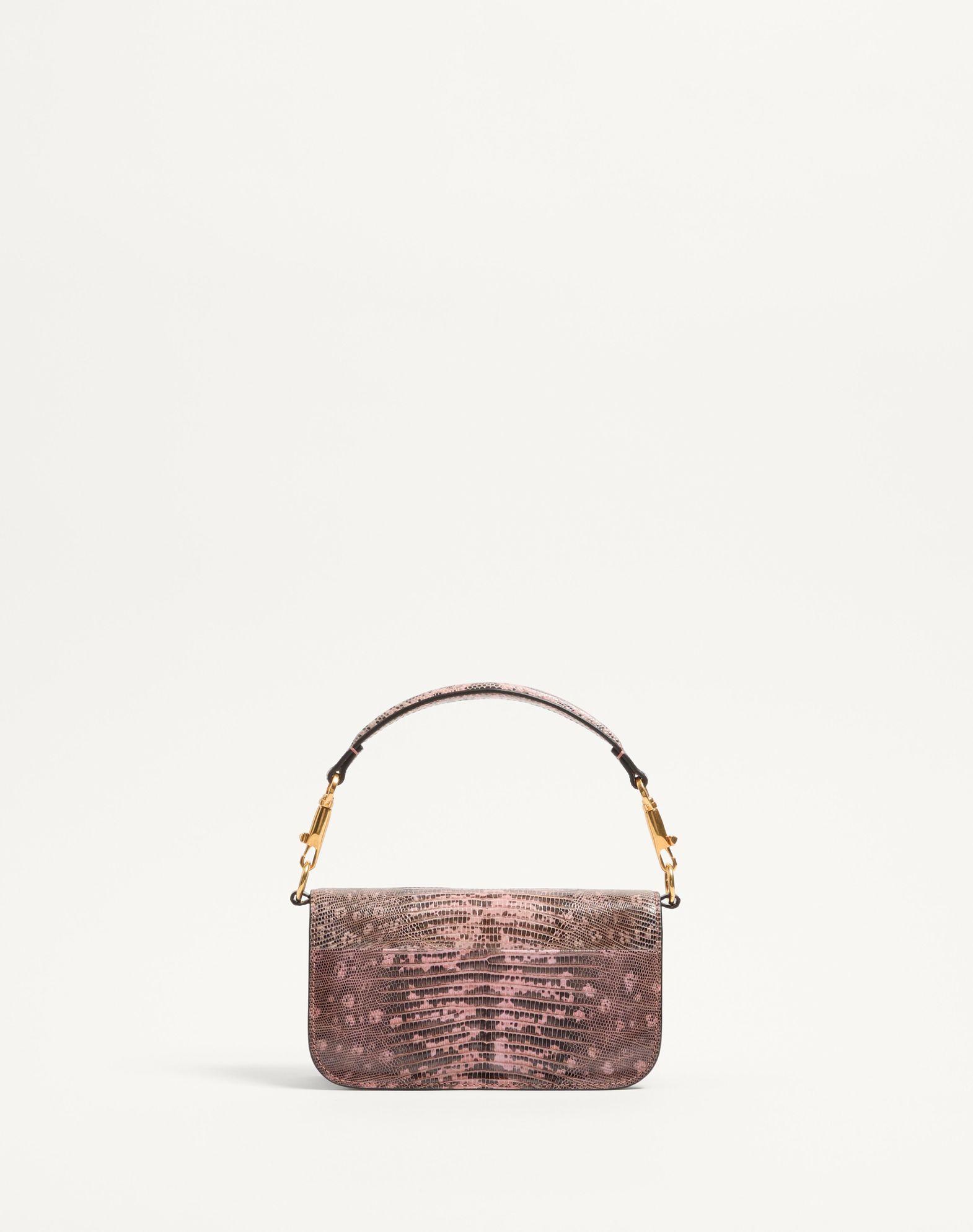 Valentino Garavani Locò Small Shoulder Bag In Tejus With Jewel Logo Product Image