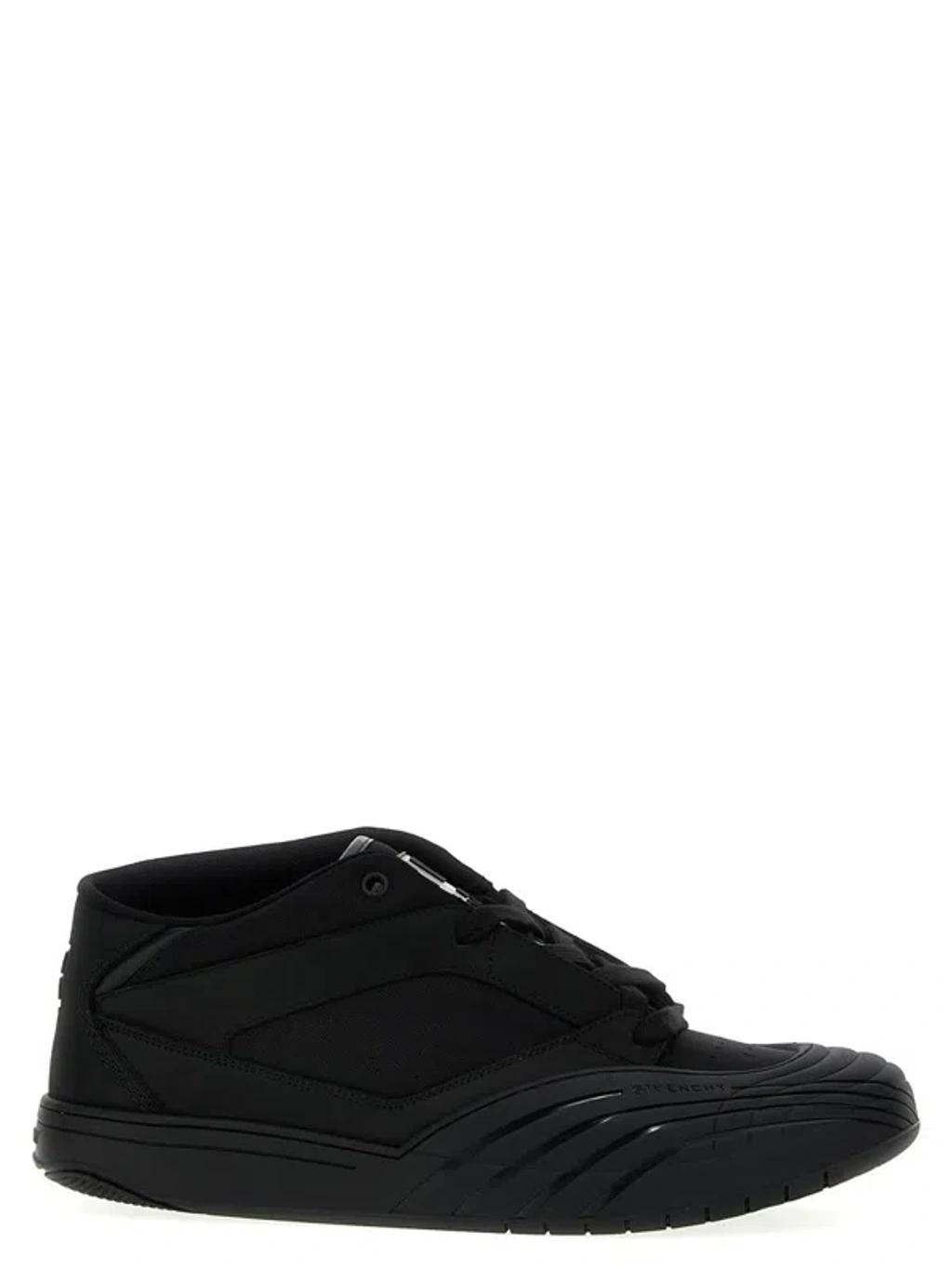 Black Skate Nubuck Sneakers Product Image